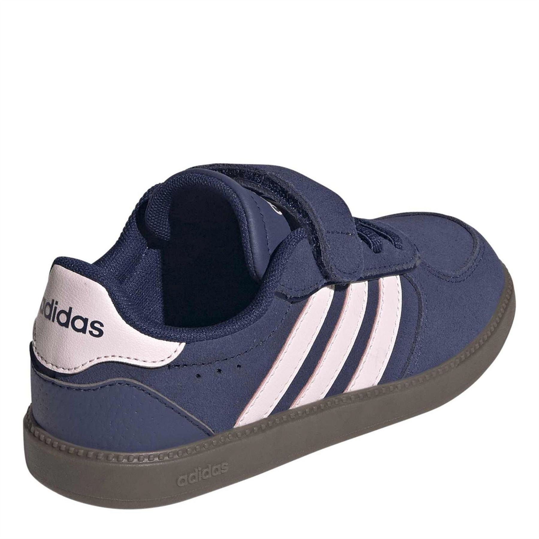 adidas Suede Low Top Sneakers with Three Stripes