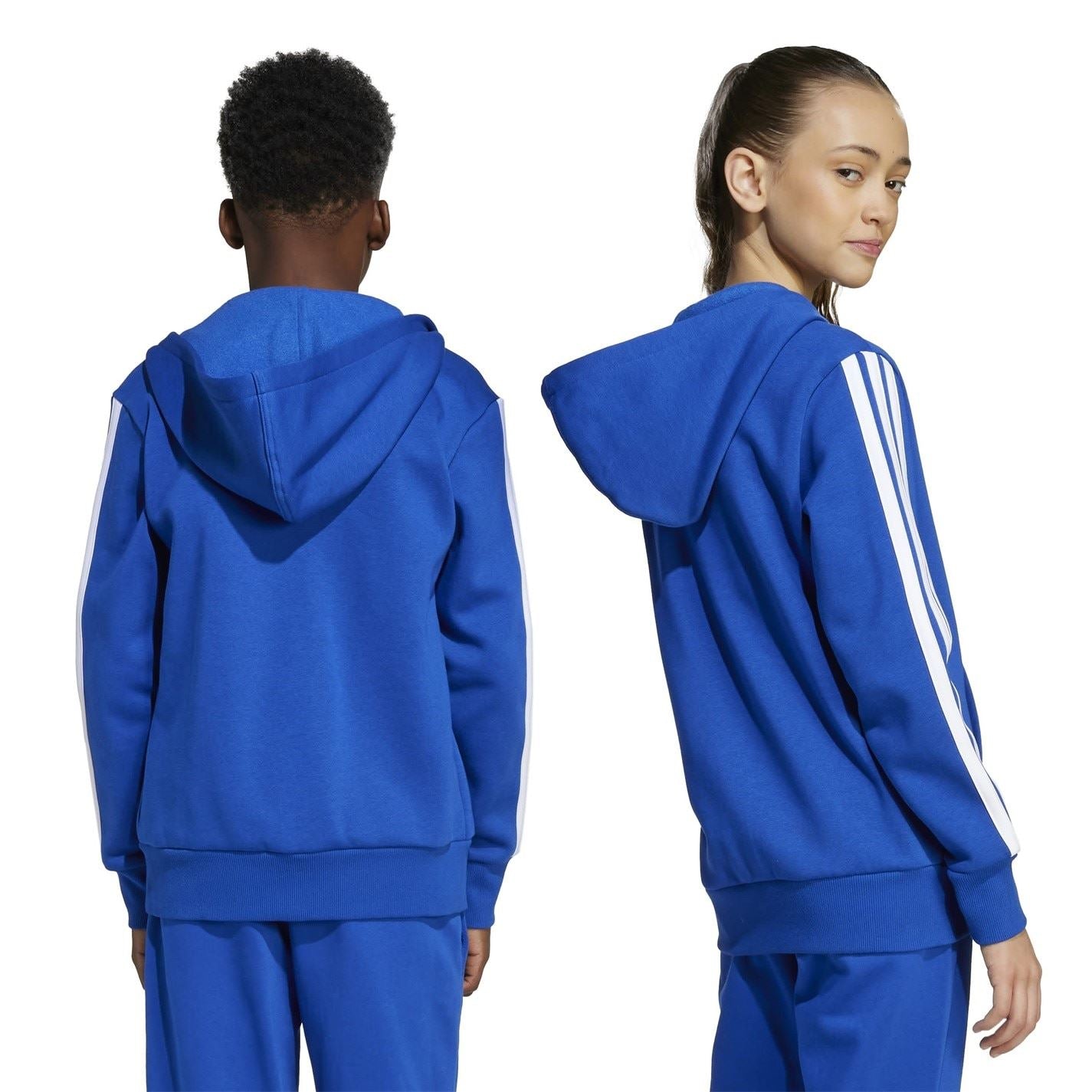 adidas Essentials 3 Stripes Hoodie Kids