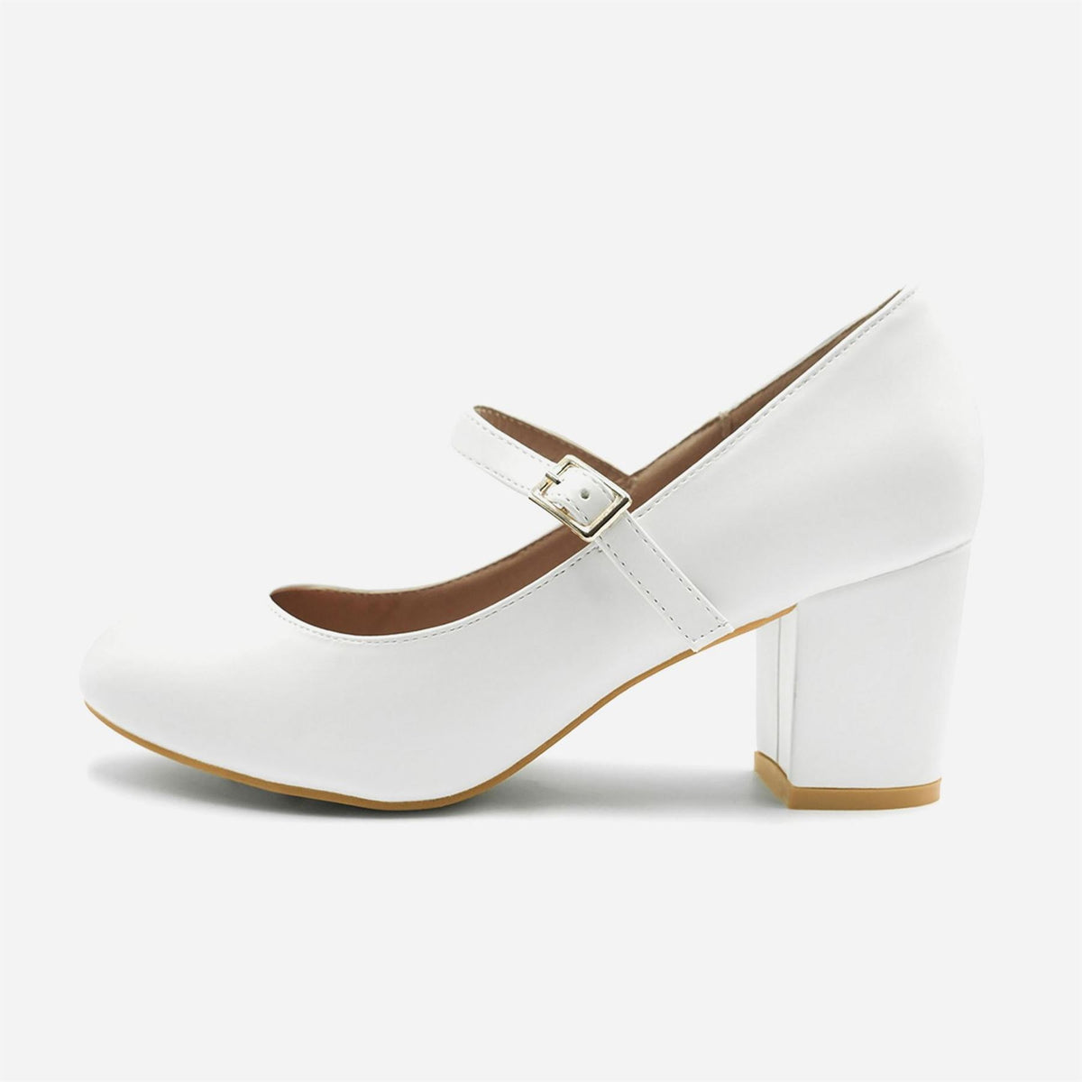Wheres That From Block Heel Round Toe Mary Janes