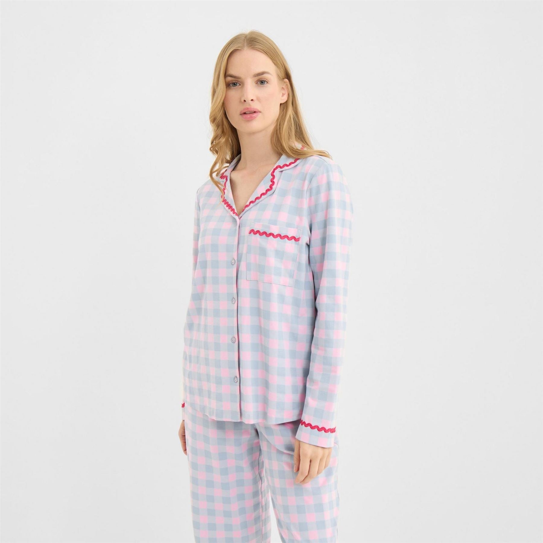 Chelsea Peers Wavy Trim Pjs