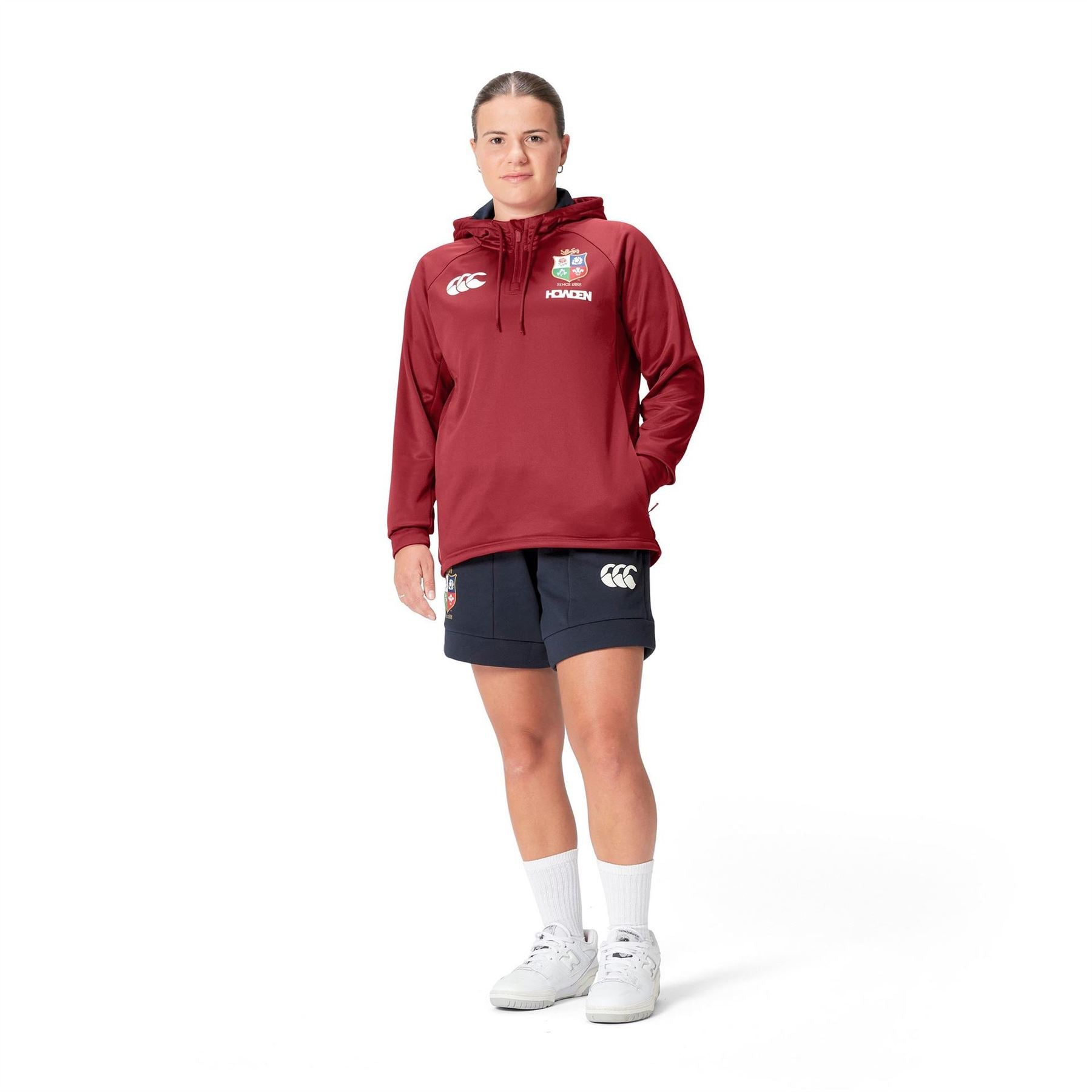 Canterbury Womens British And Irish Lions 2024 Quarter Zip Hoodie