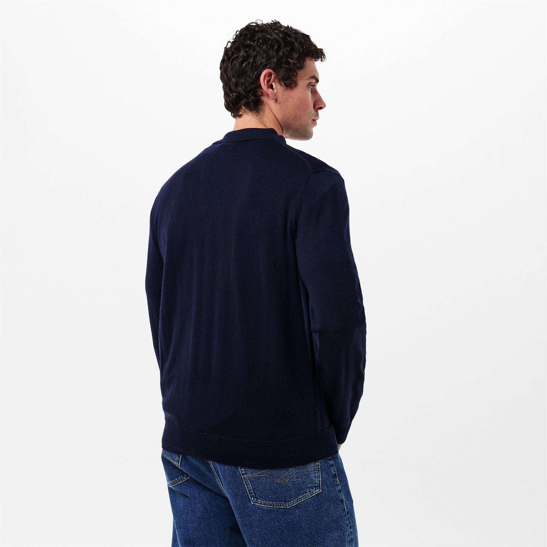 Polo Ralph Lauren Merino Collared Long Sleeve Sweater
