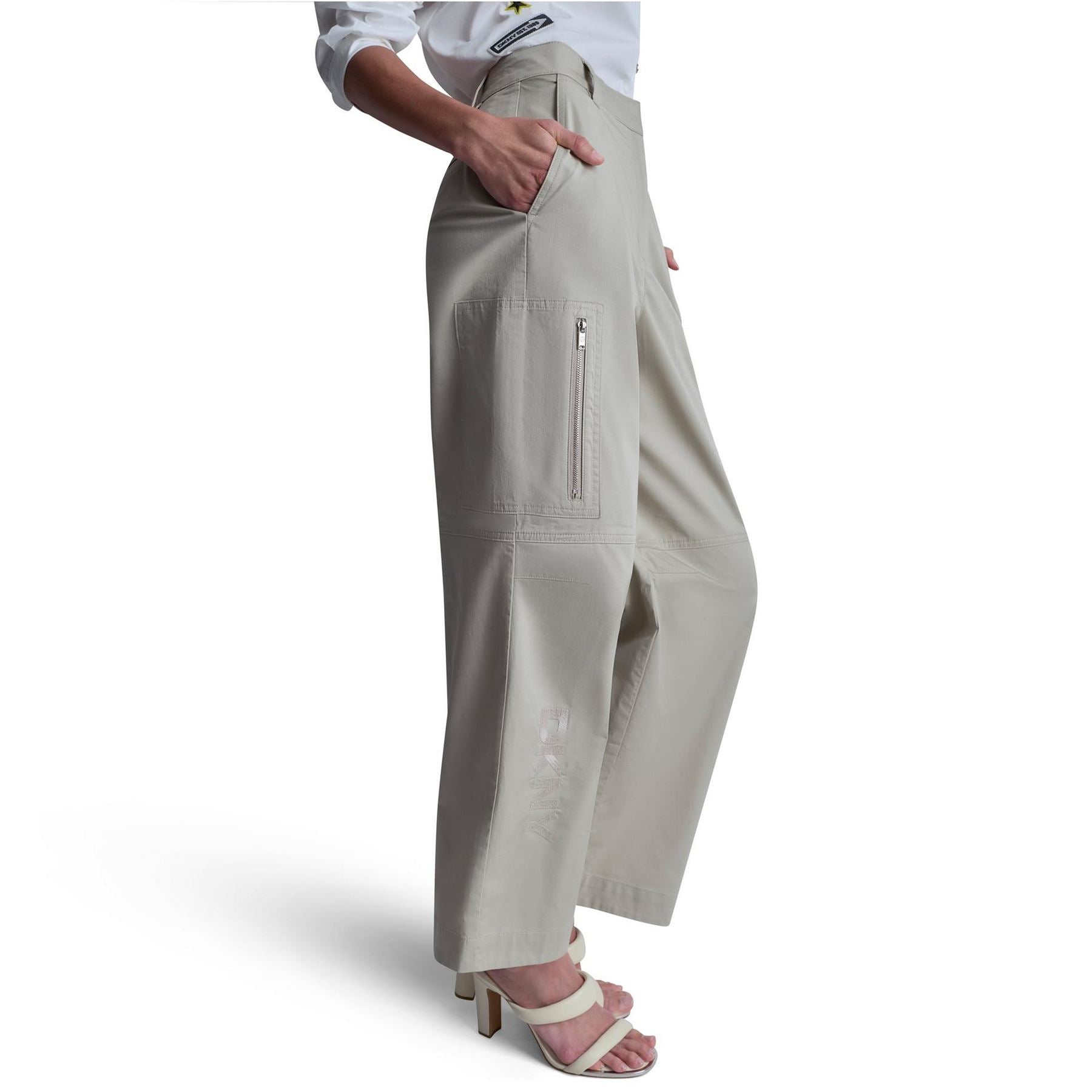 DKNY Wide Leg Trouser