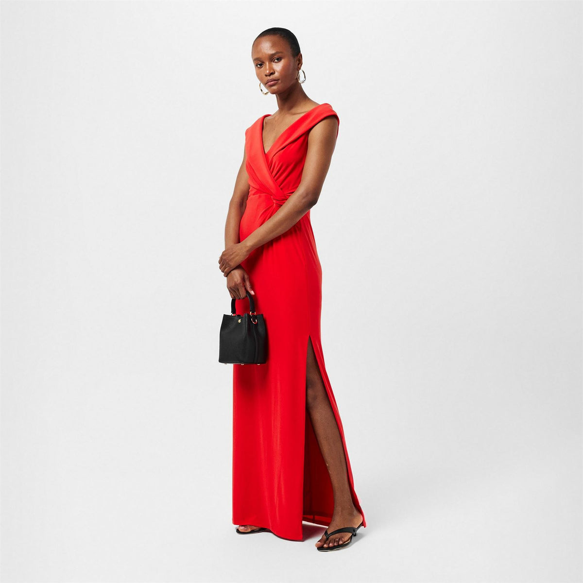 Lauren by Ralph Lauren Leonidas Off-The-Shoulder Maxi Gown
