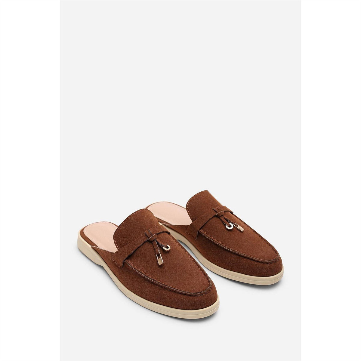 Wheres That From Flat Slip On Loafer With Tassel Detail