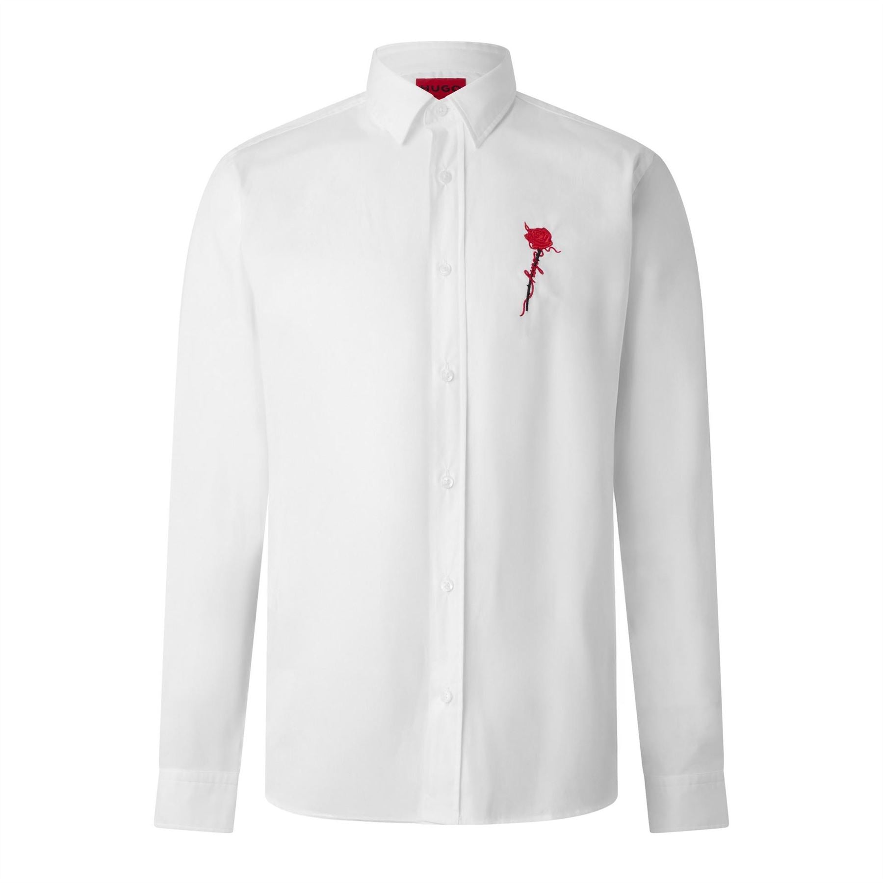 Hugo Long Sleeve Plain Shirt