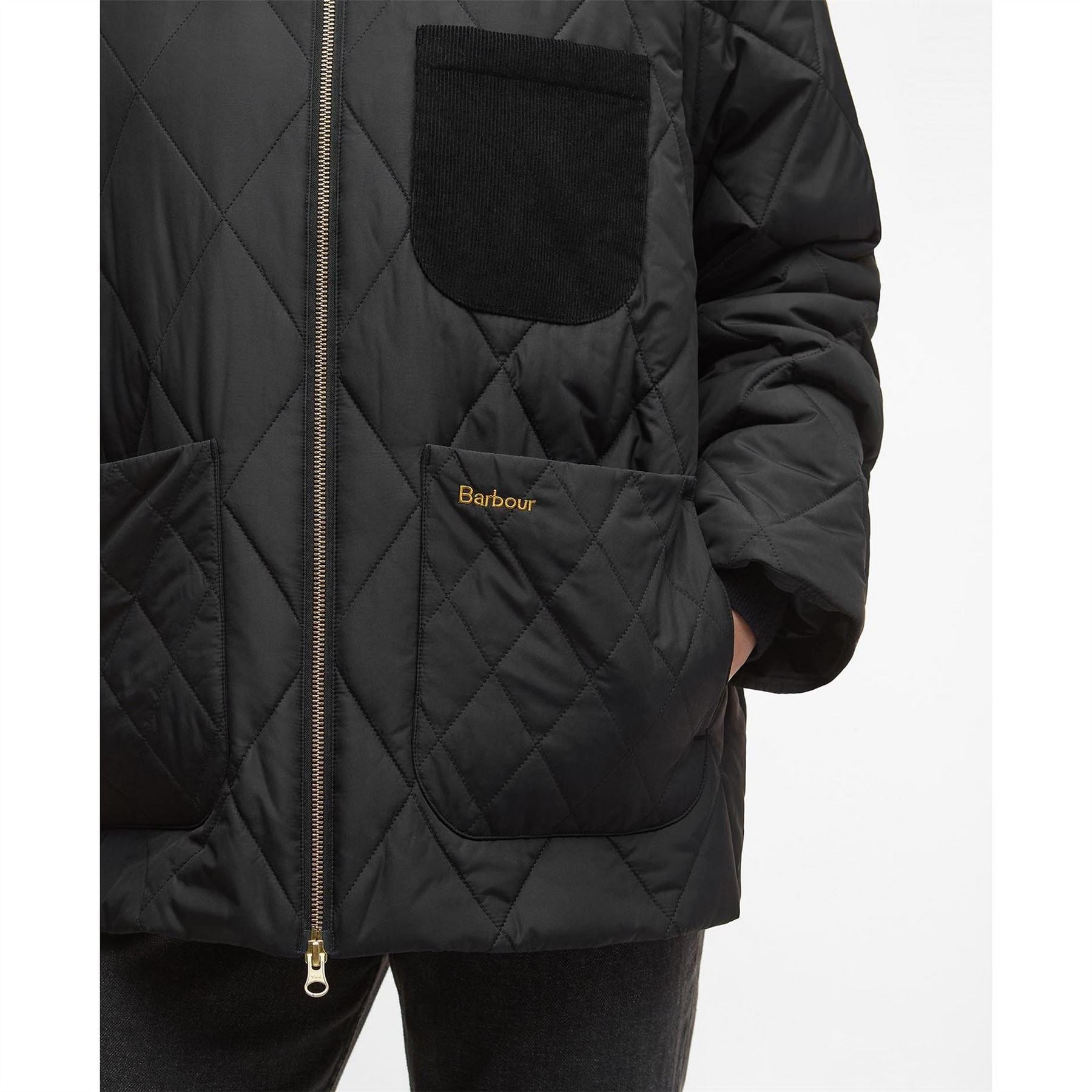 Barbour Leonie Long Sleeve Full Zip Quilted Jacket