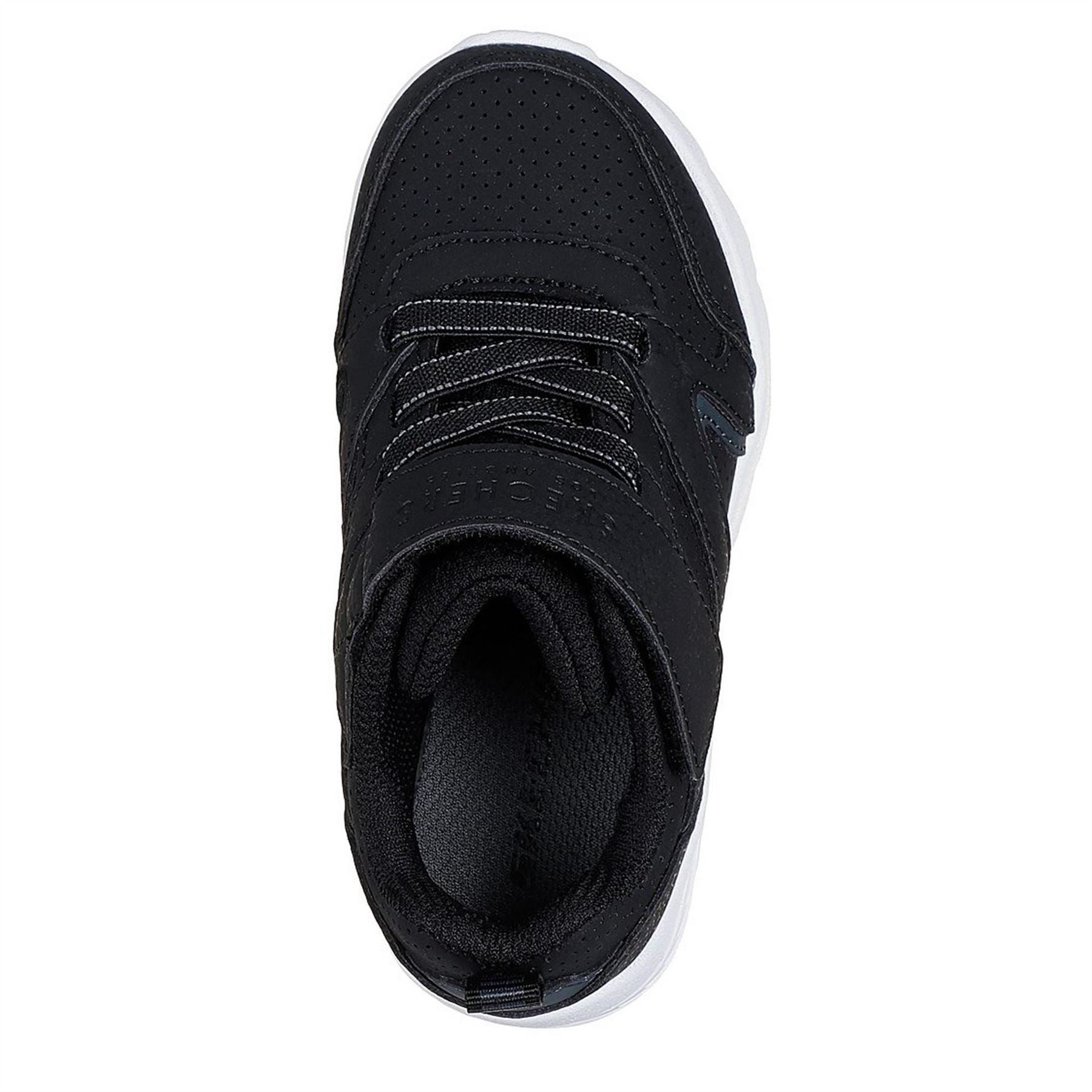 Skechers Top Gore  And  Strap Sneaker W Wavy Runners Boys