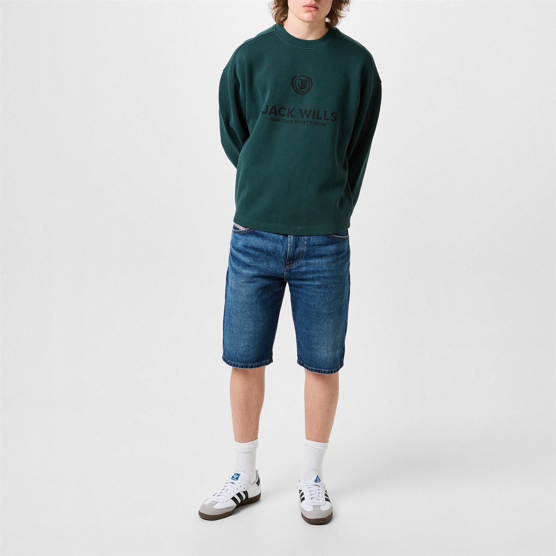 Jack Wills Regular Fit Crew Neck Sweatshirt