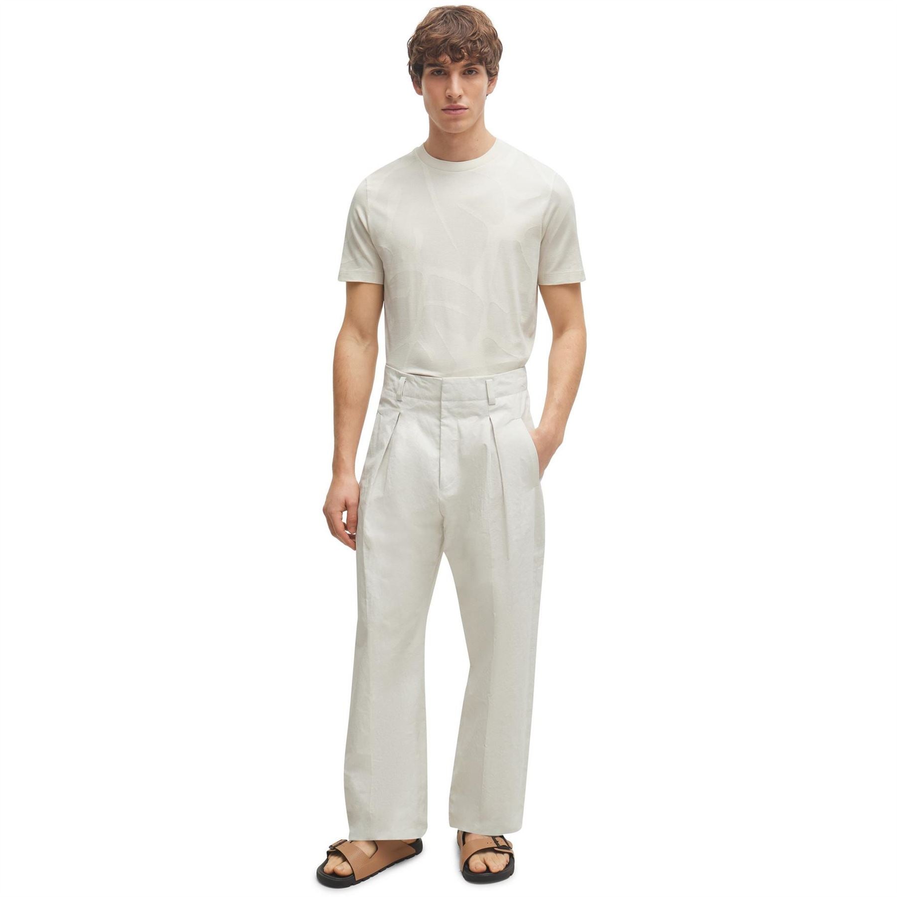 Boss Crew Neck Short Sleeve Regular Fit T-Shirt