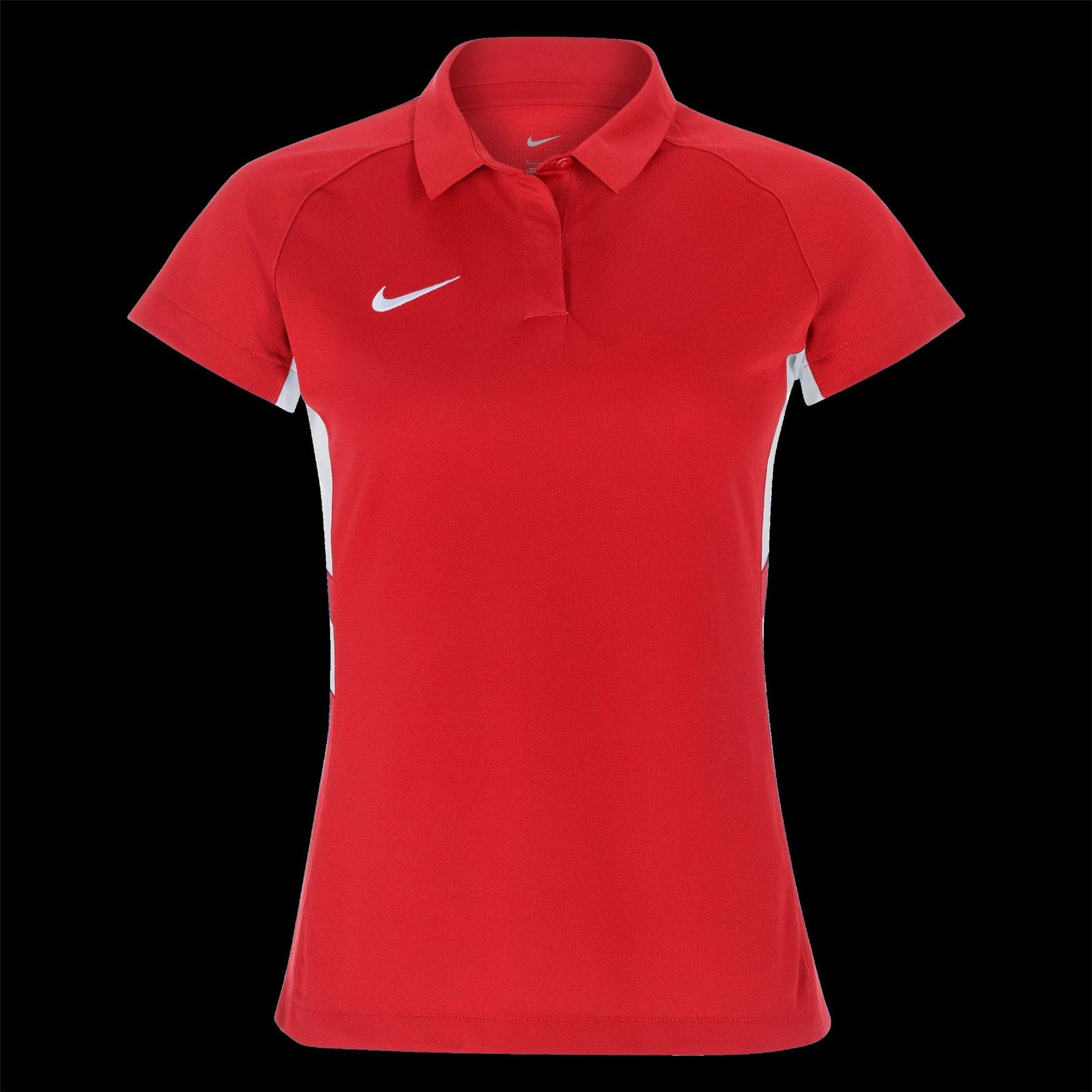 Nike Collared Neck Raglan Short Sleeve Polo Shirt