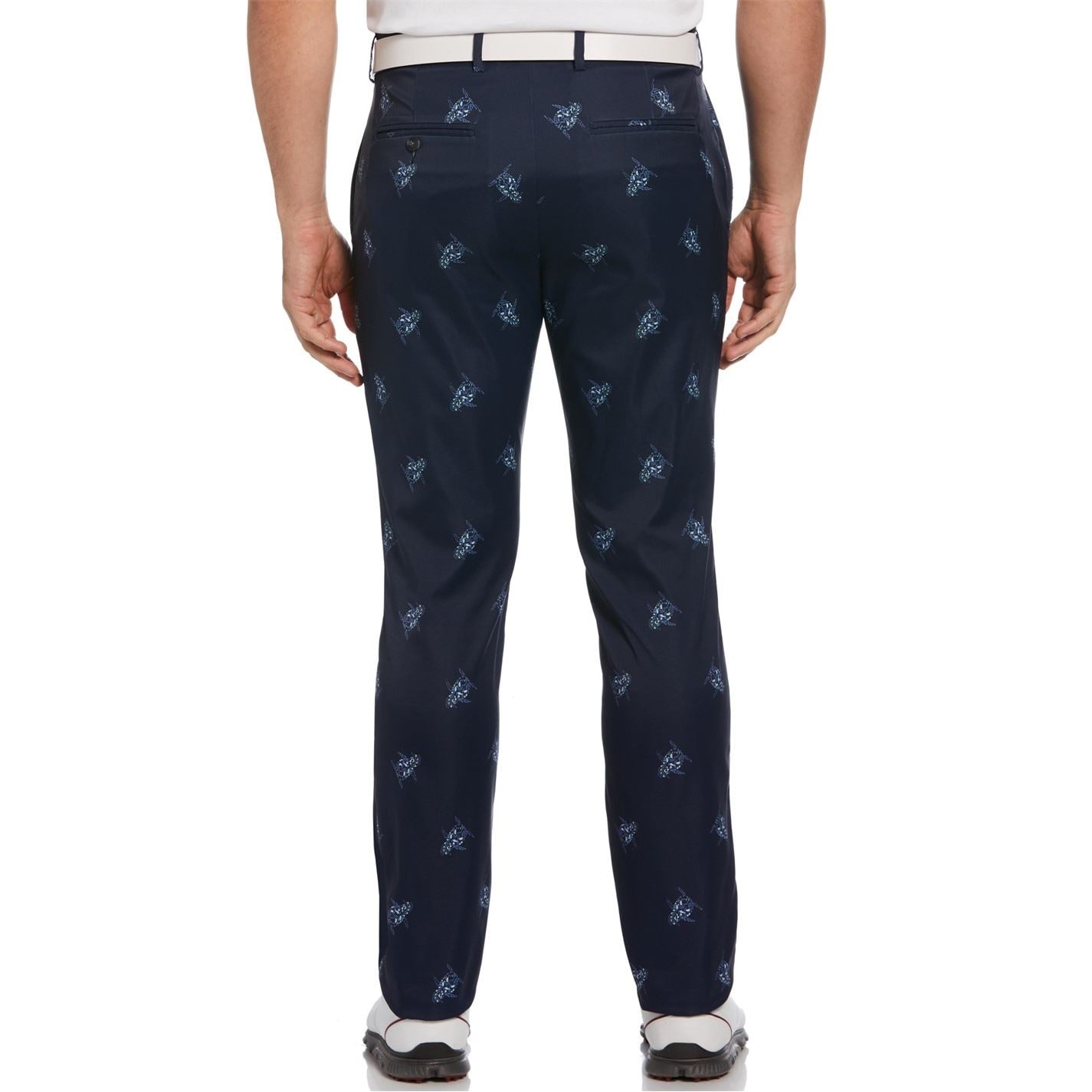 Original Penguin Golf Over 60s Floral Straight Leg Trousers