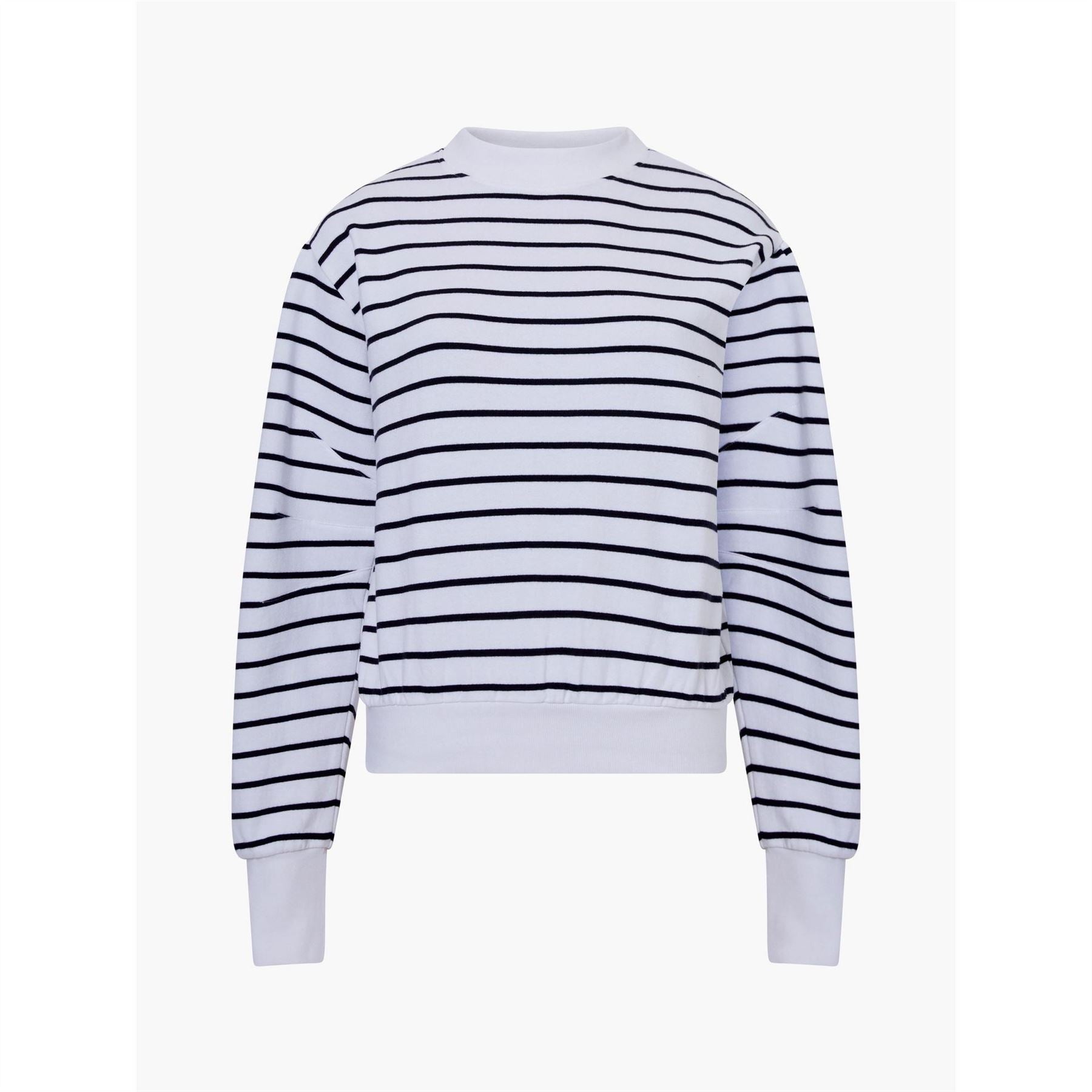 French Connection Sunday Relaxed Fit Puff Sleeve Sweatshirt