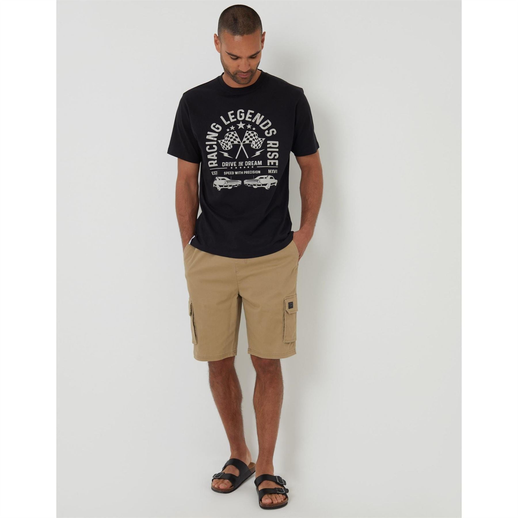 Threadbare Regular Fit Crew Neck Short Sleeve T-Shirt