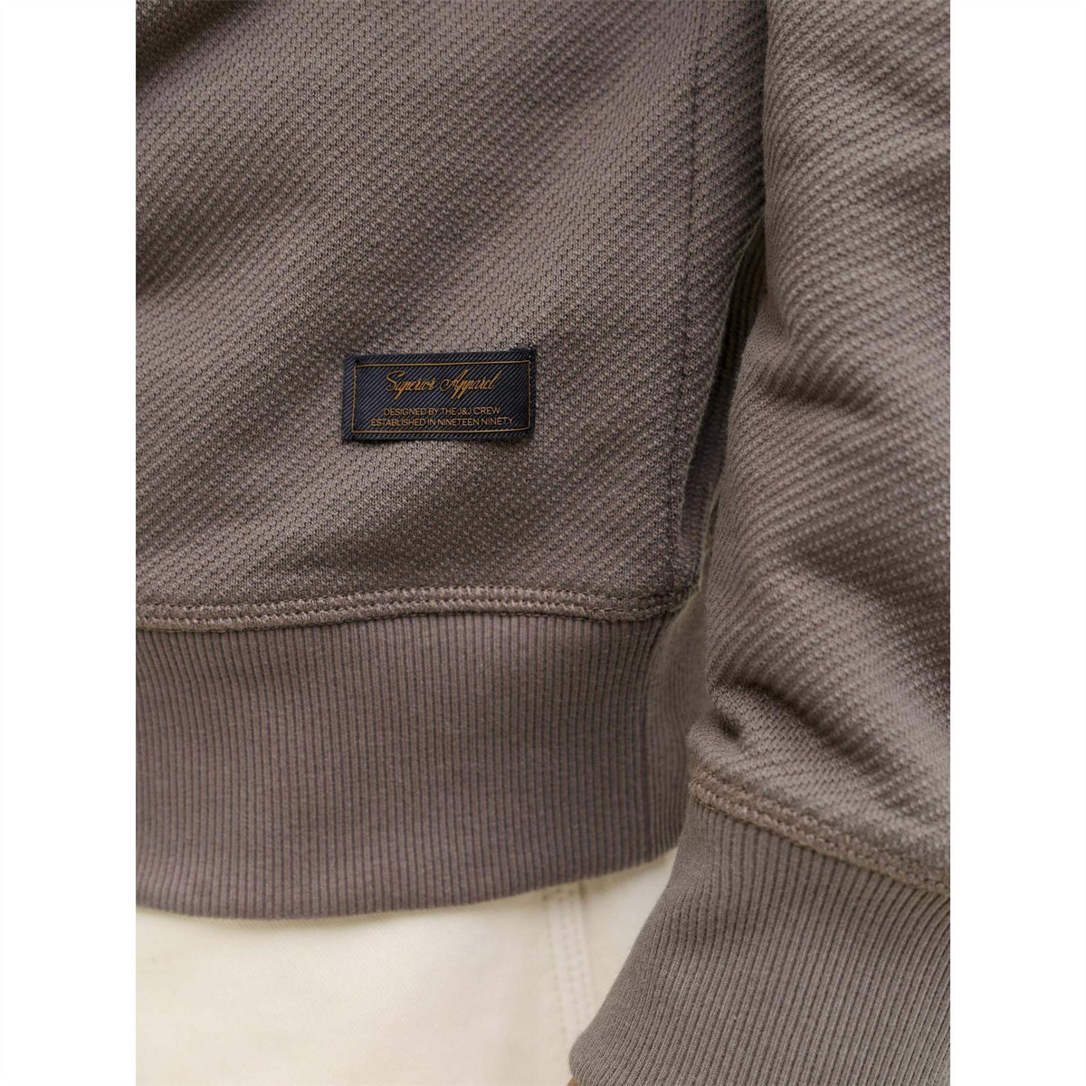 Jack and Jones Jjedover Classic Cotton Crew Sweater
