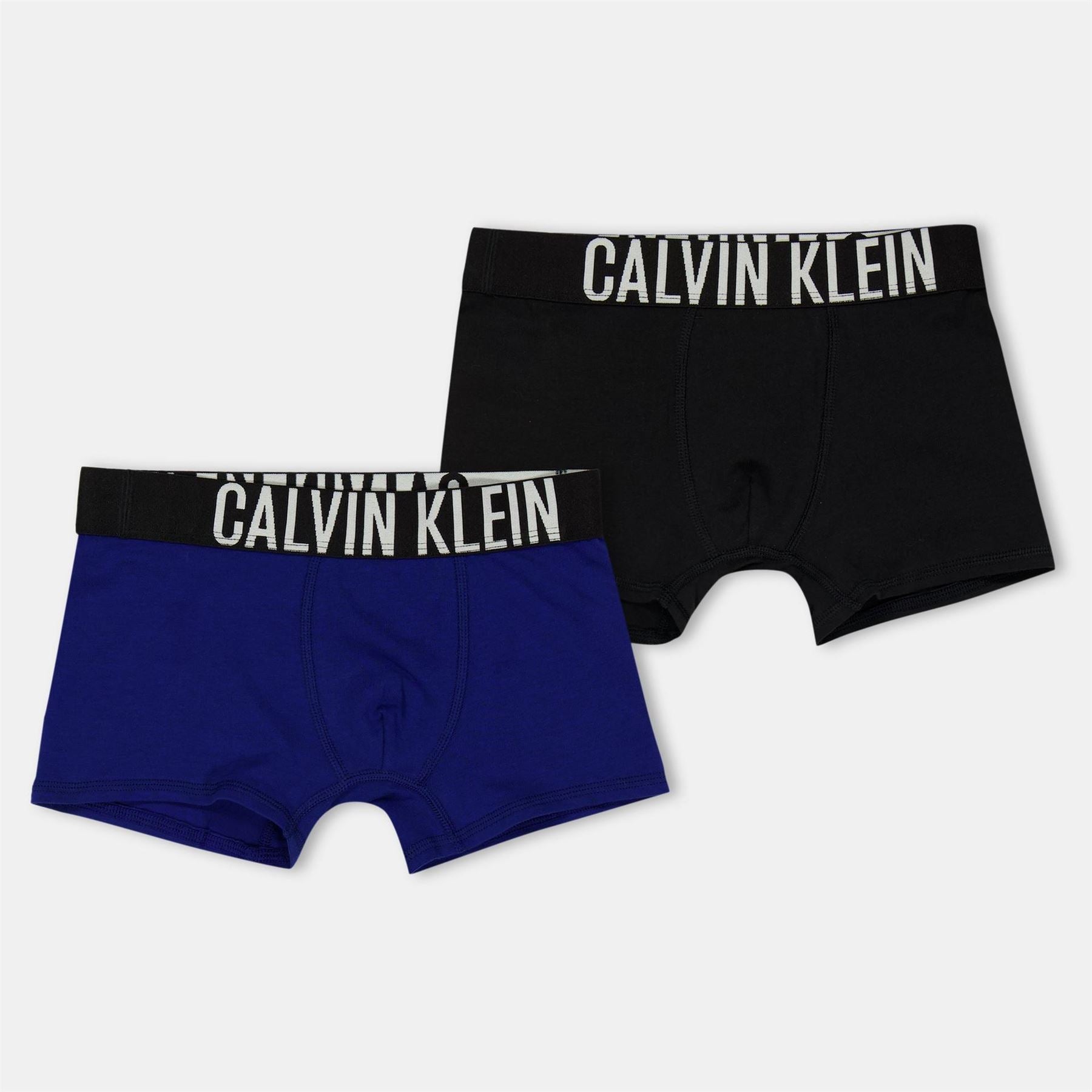 Calvin Klein 2 Pack Solid Patterned Trunk