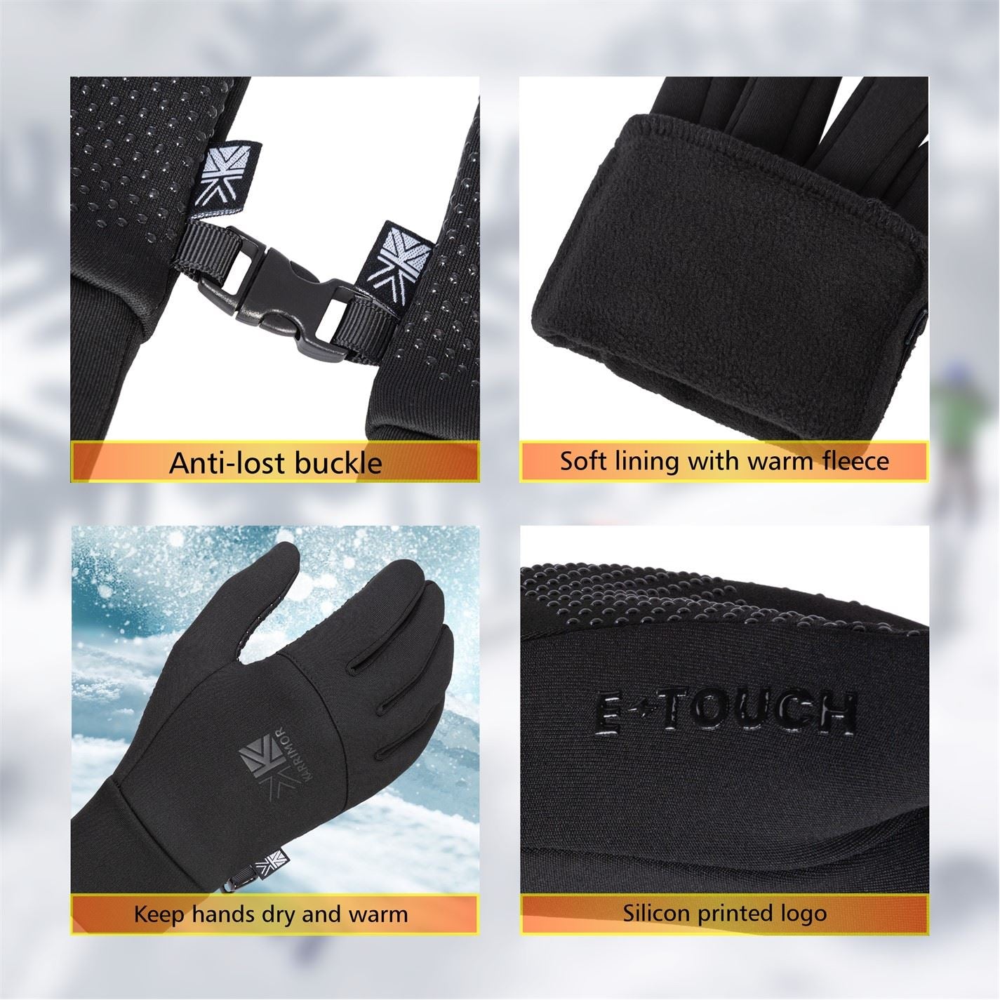 Karrimor Thermal Gloves Mens