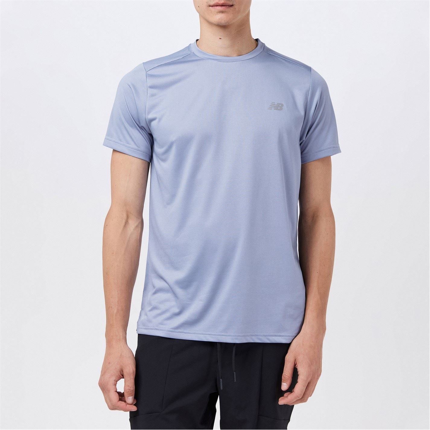 New Balance Regular Fit Crew Neck Short Sleeve Athletic Top