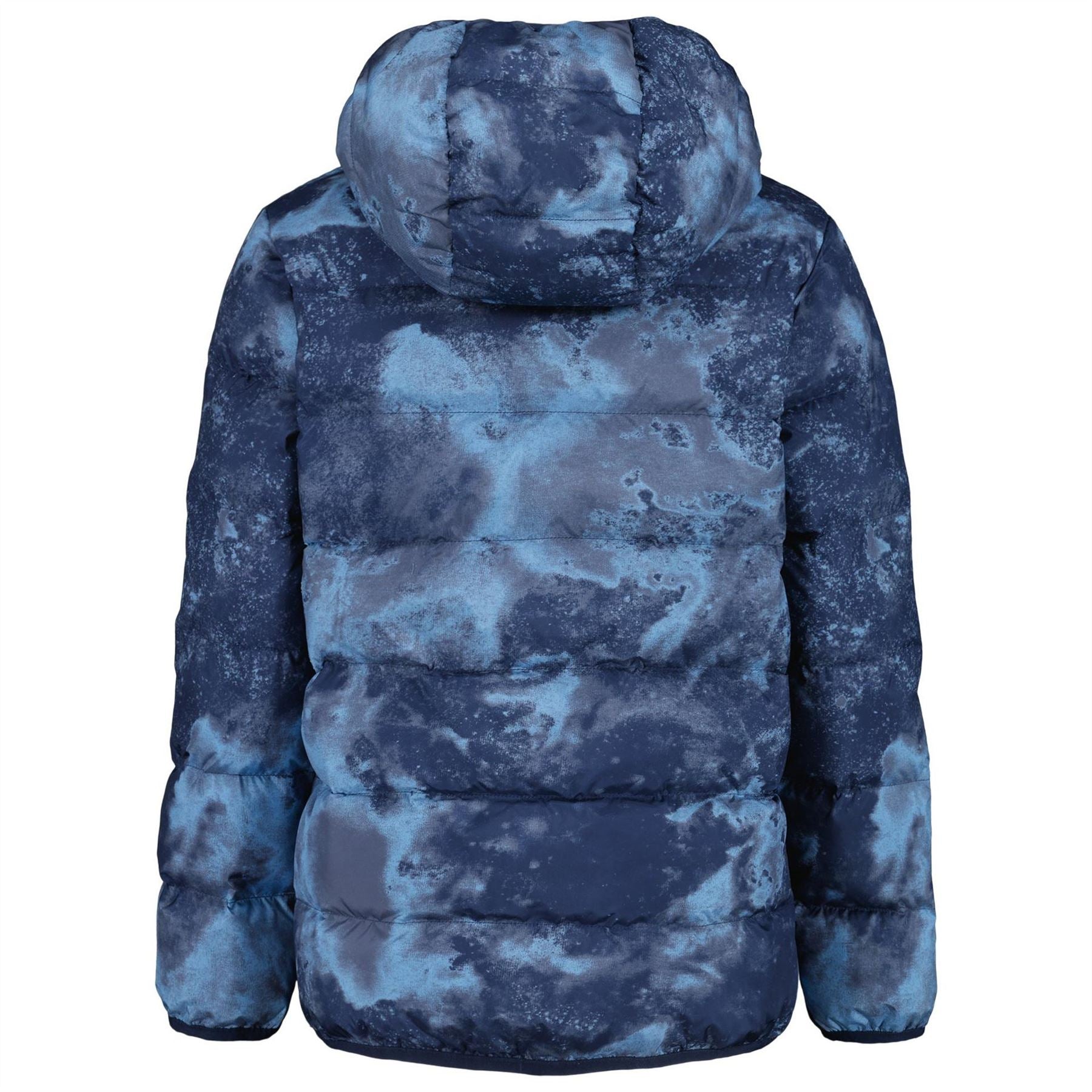 Under Armour Pronto Marble Patterned Hooded Zipped Pocket Puffer Jacket