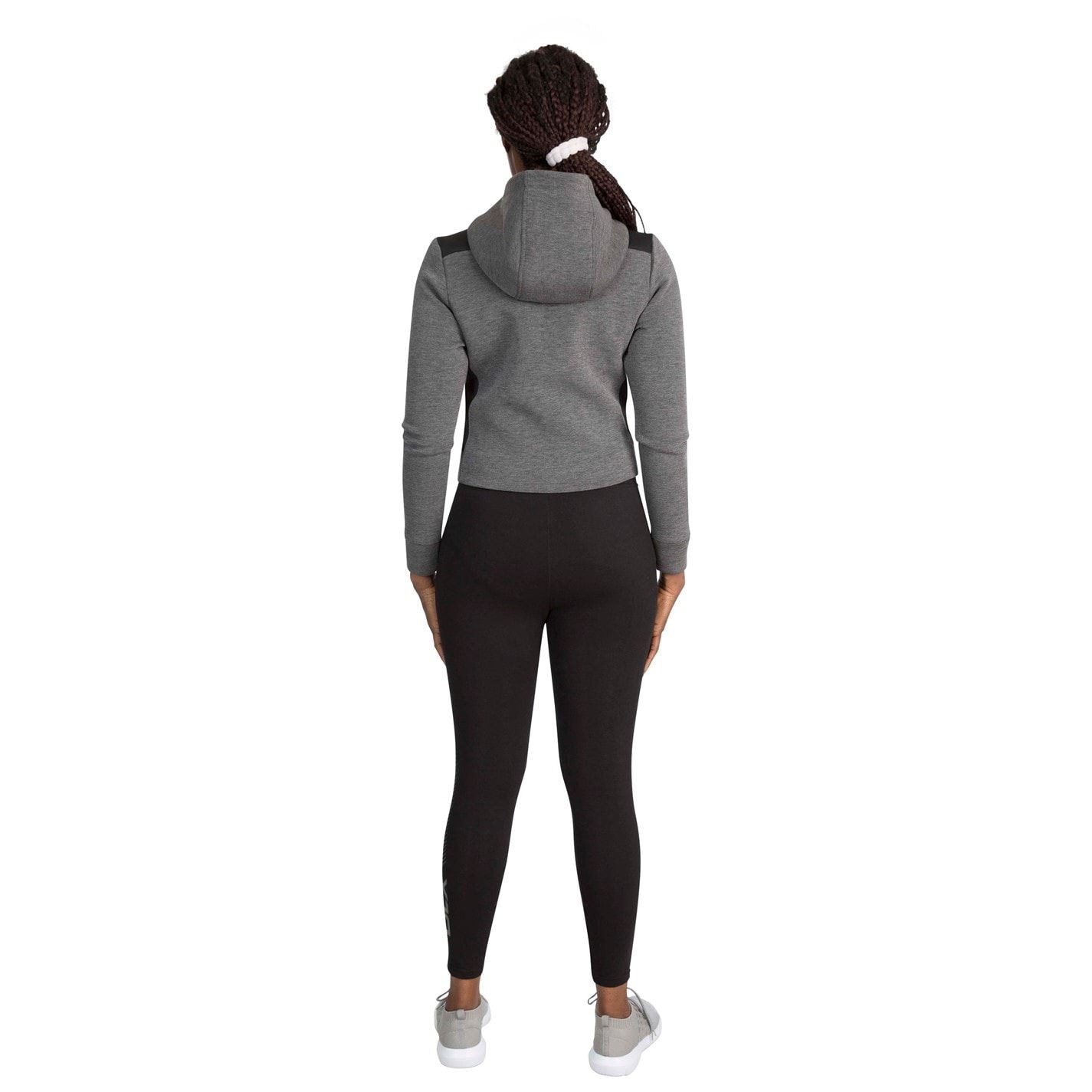 DLX Fernanda Cropped Zip Hoodie