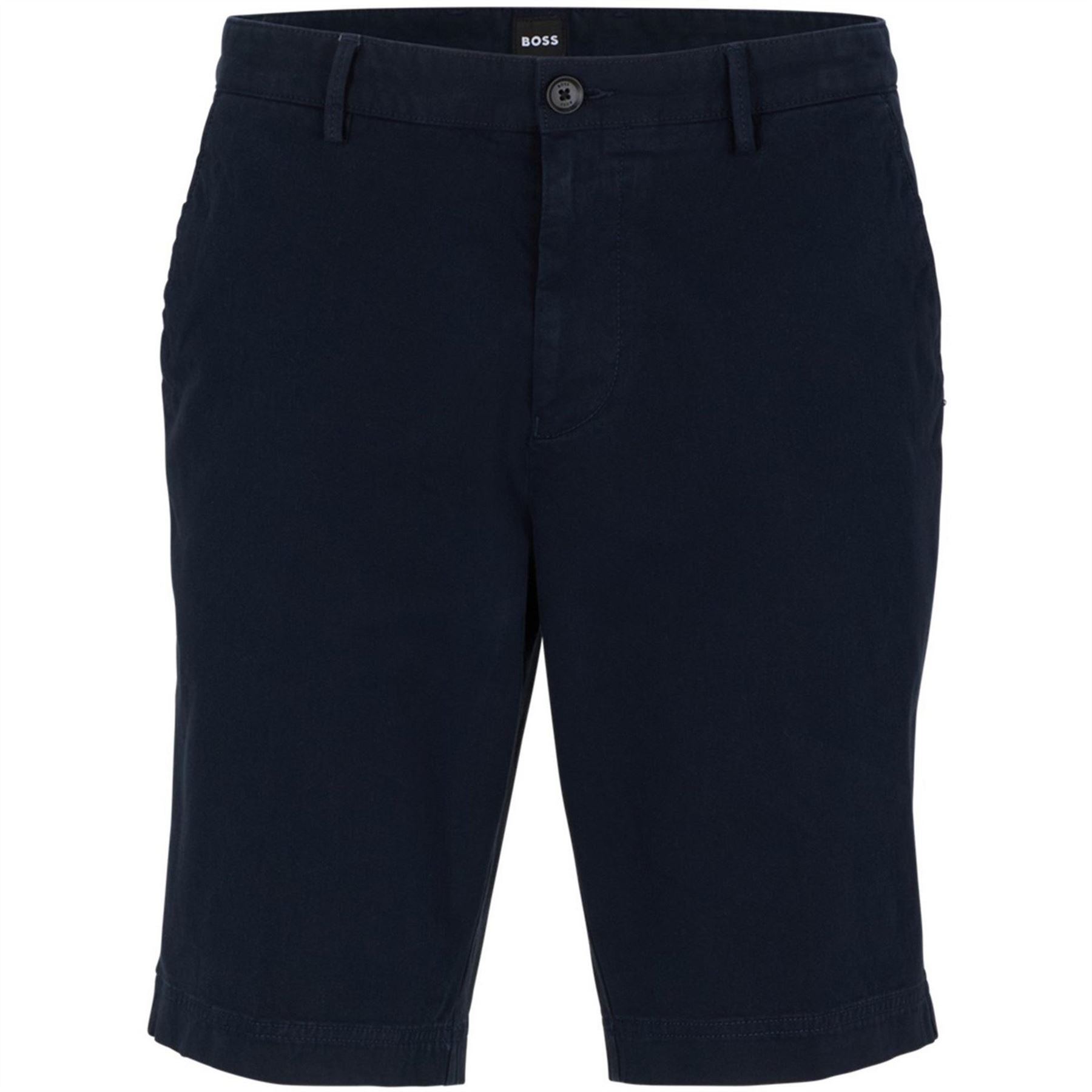 Boss Solid Patterned Regular Fit Bermuda Shorts