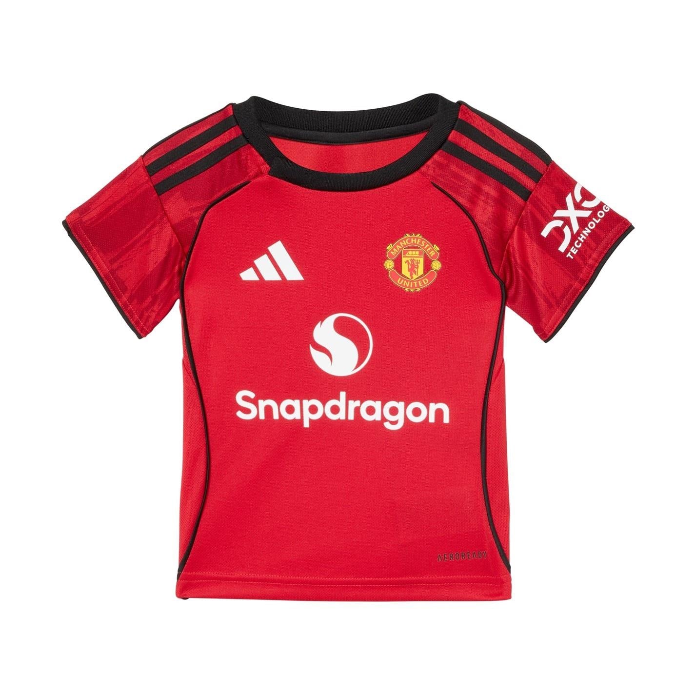 adidas Manchester United Home 2025 2026 Minikit Babies