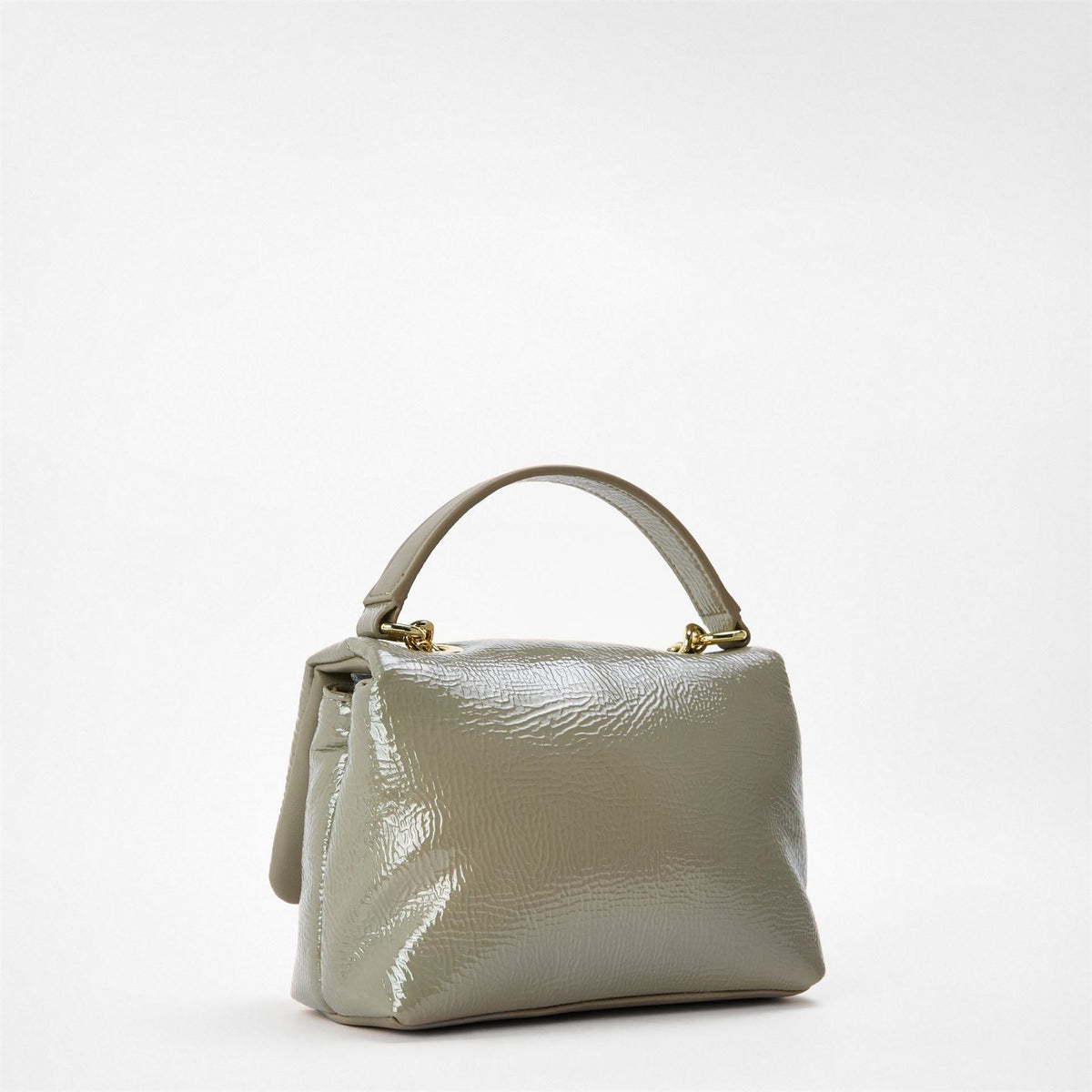 Armani Exchange Exchange Textured Grab Bag with Metal Branding