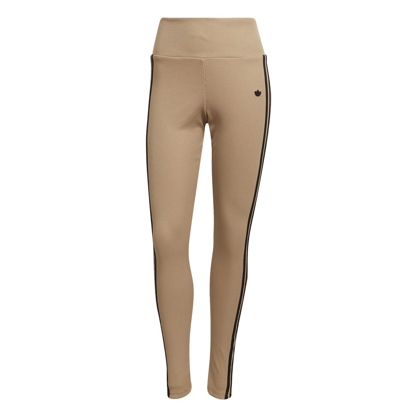 adidas Originals Three stripes Ribbed Waist Leggings