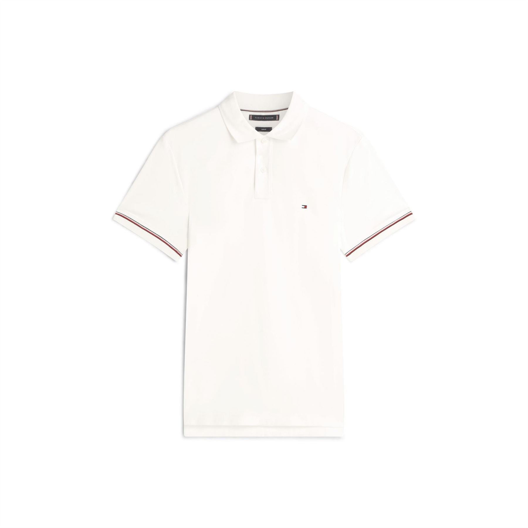 Tommy Hilfiger Liquidtip Collared Neck Short Sleeve Polo Shirt