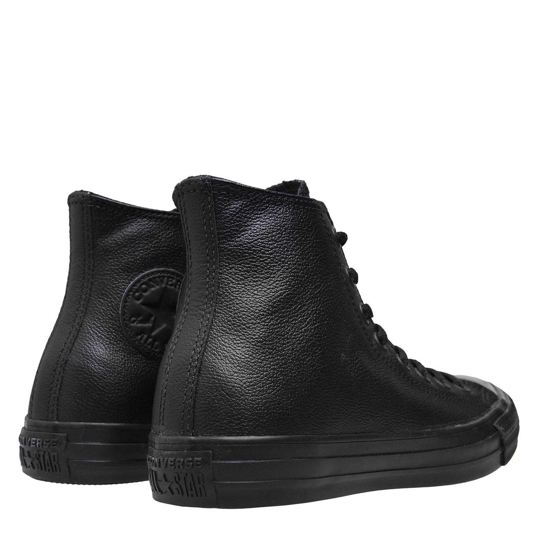 Converse Star Mono Leather Trainers