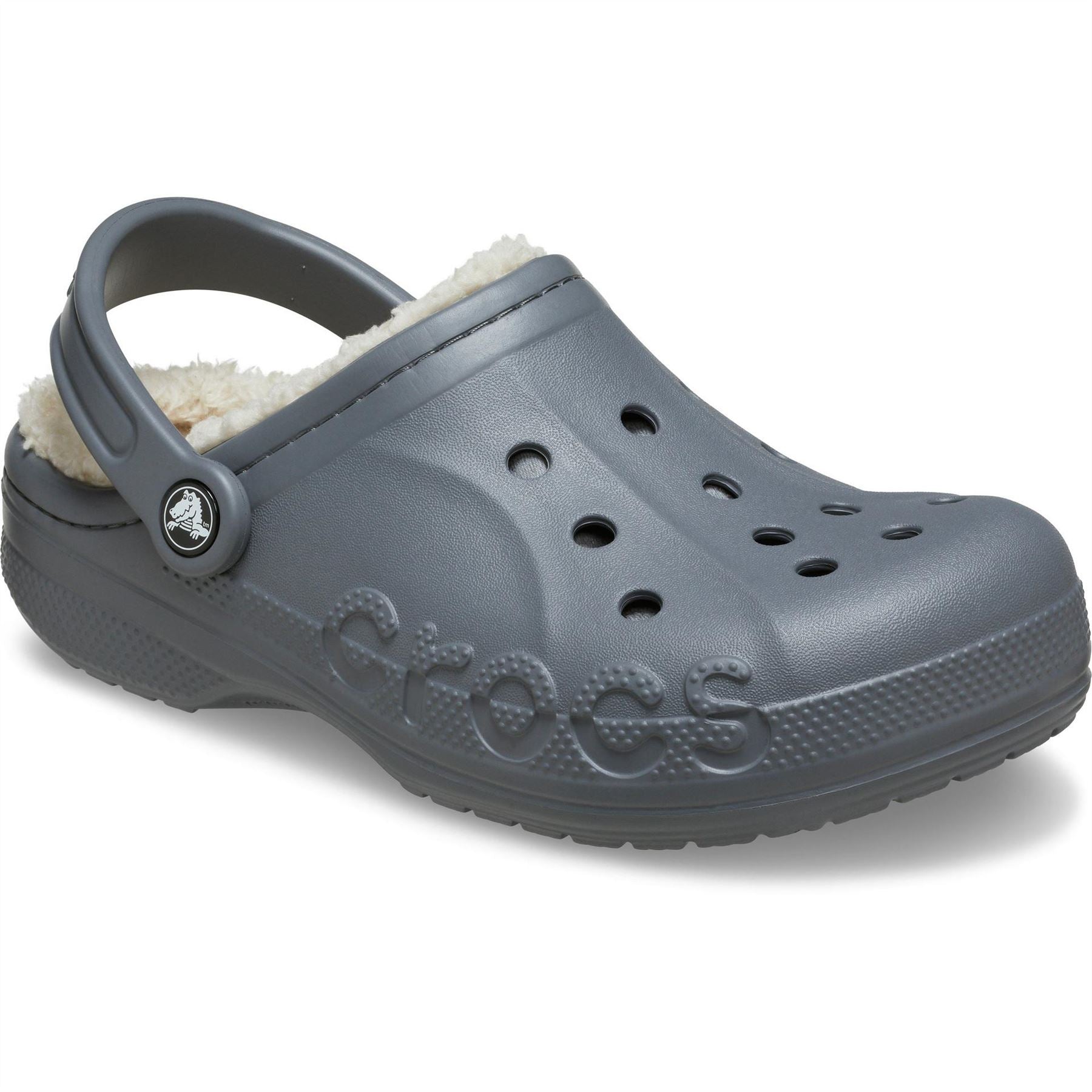 Crocs Baya Lined Shuv Clogs with Lacoste Lettering