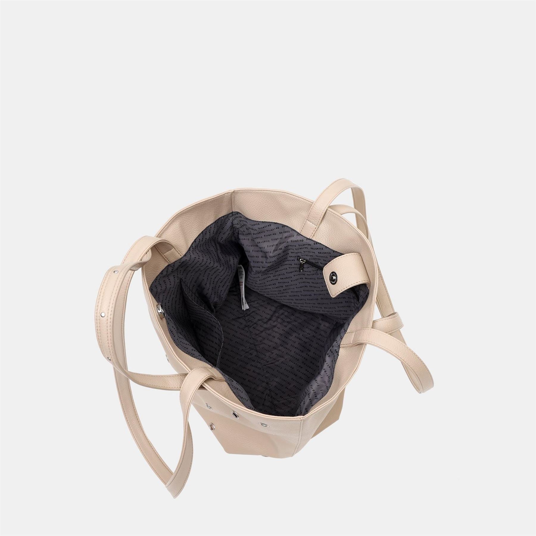 Firetrap Eyelet Faux Leather Magnetic Tote Bag