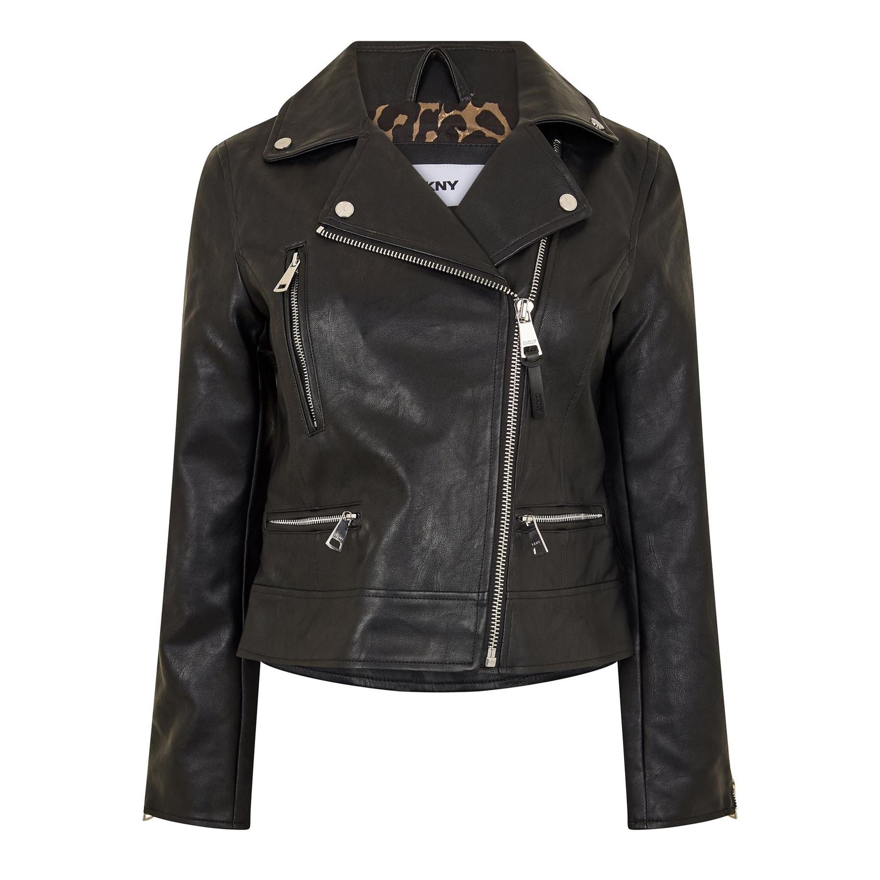 DKNY Faux Leather Jacket