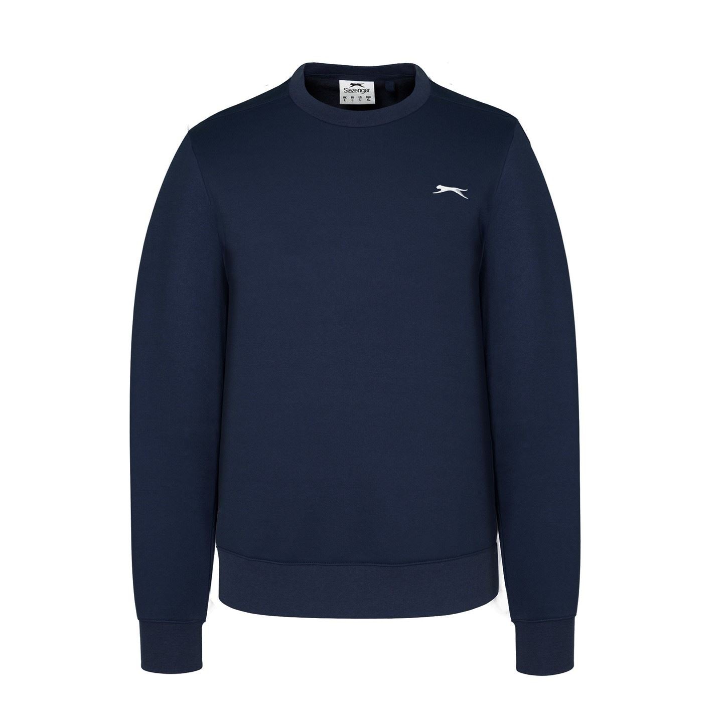 Slazenger Mens Fleece Crew Sweater