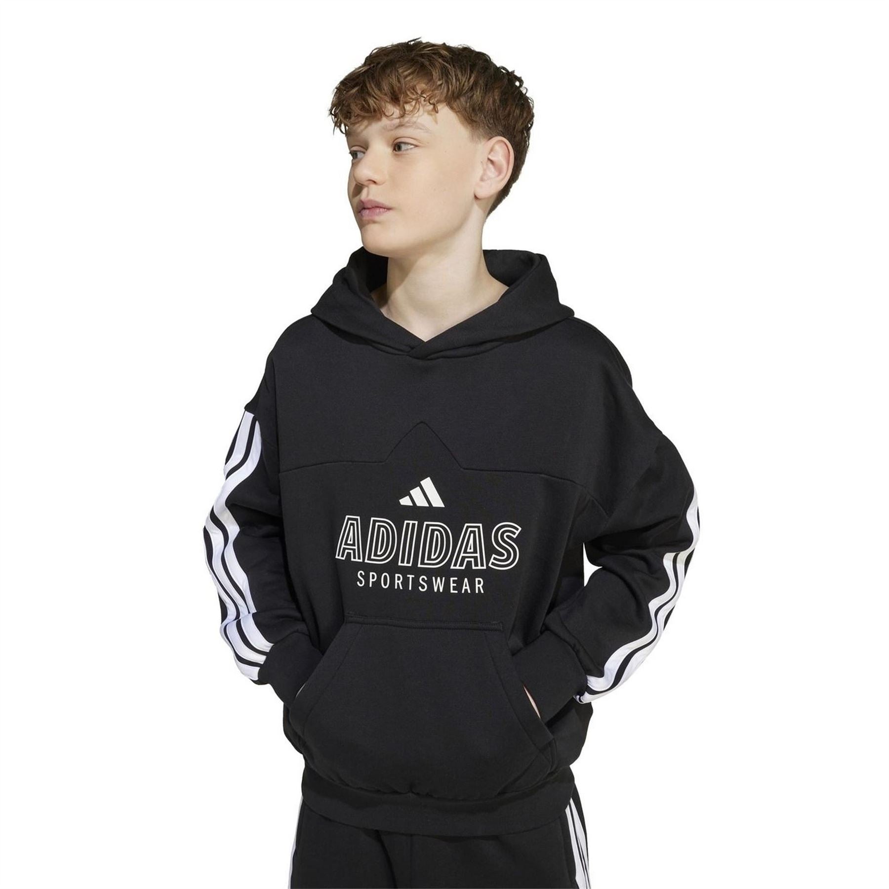 adidas House Of Tiro Fleece Hoodie Juniors