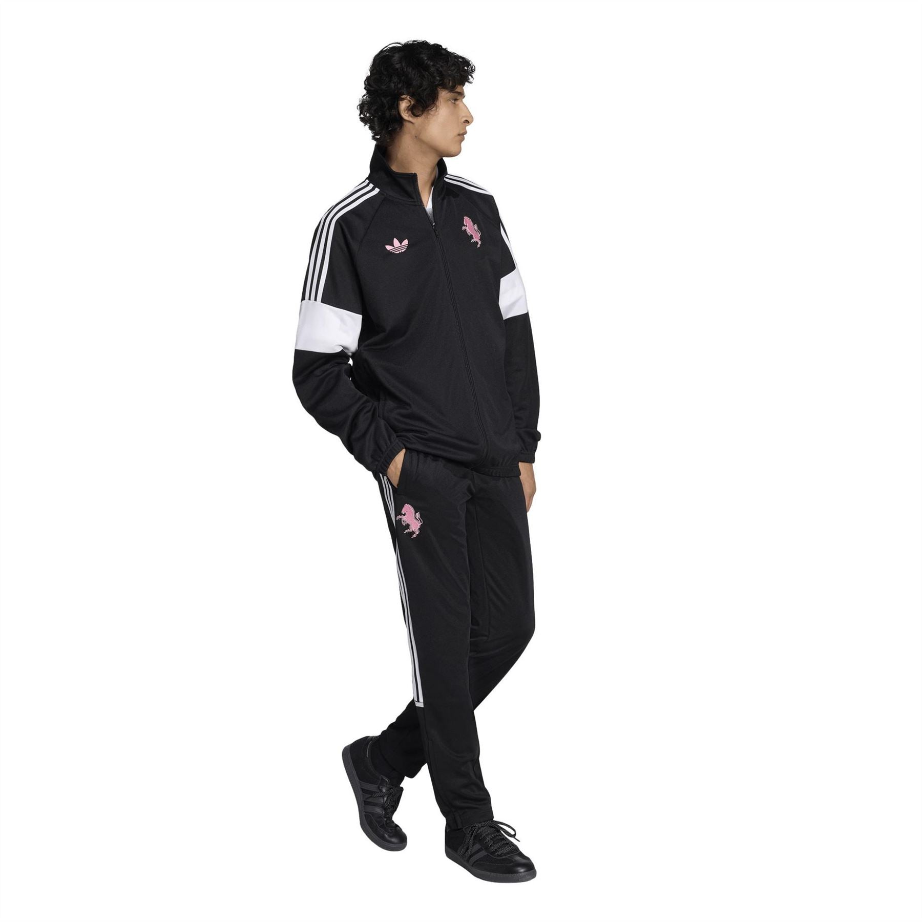 adidas Mens Juventus Lfstlr Tracksuit Top
