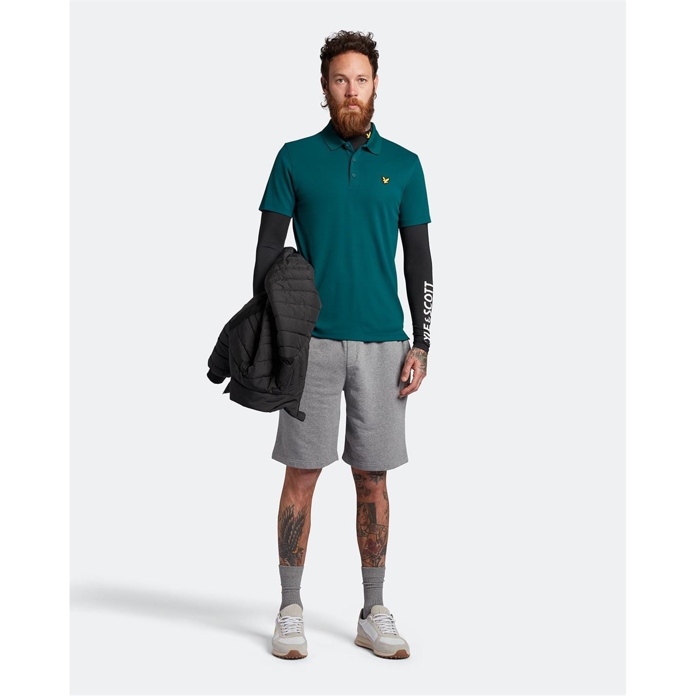 Lyle and Scott Golf Tech Short Sleeve Polo Shirt