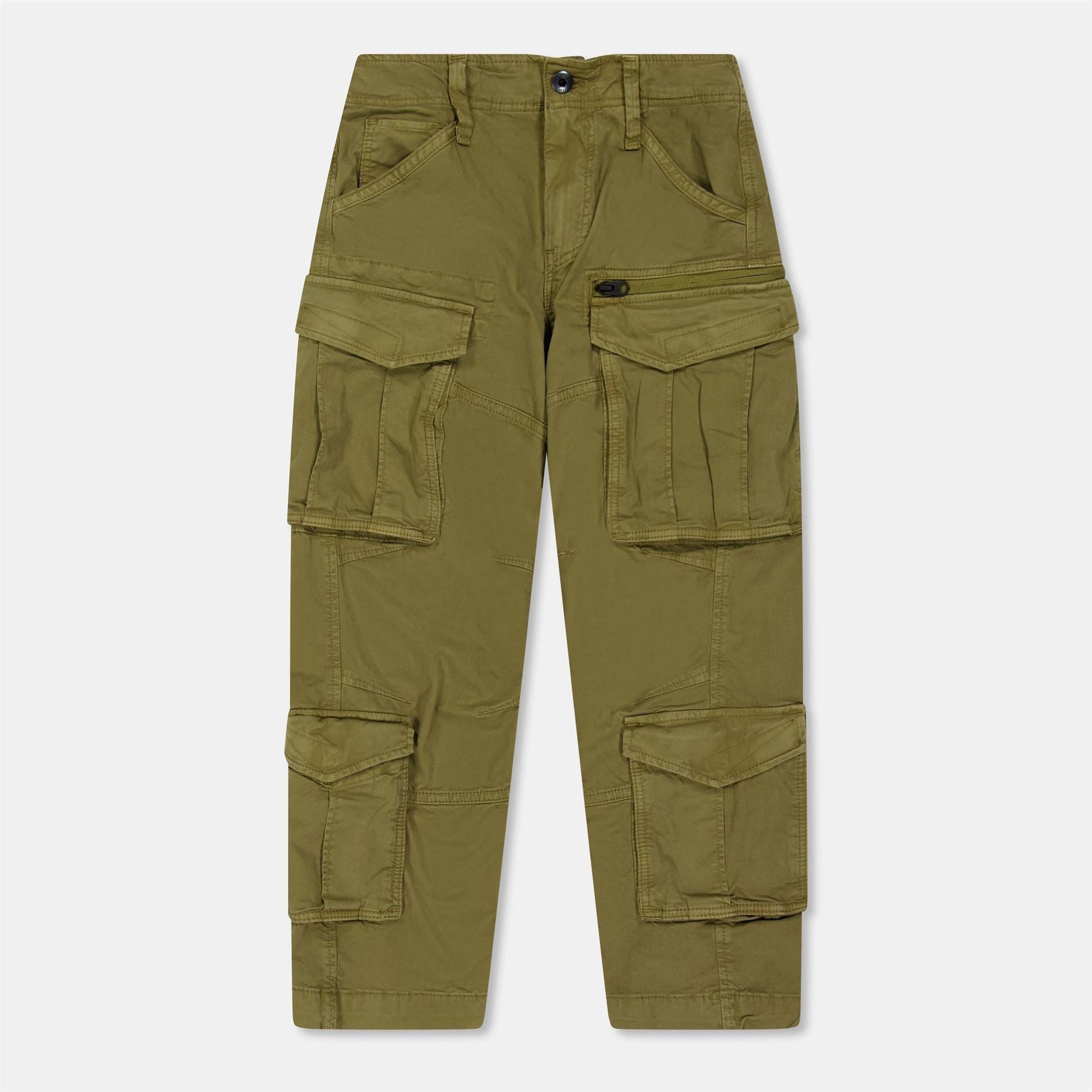G Star Rovic 3D Solid Patterned Combat Cargo Pants