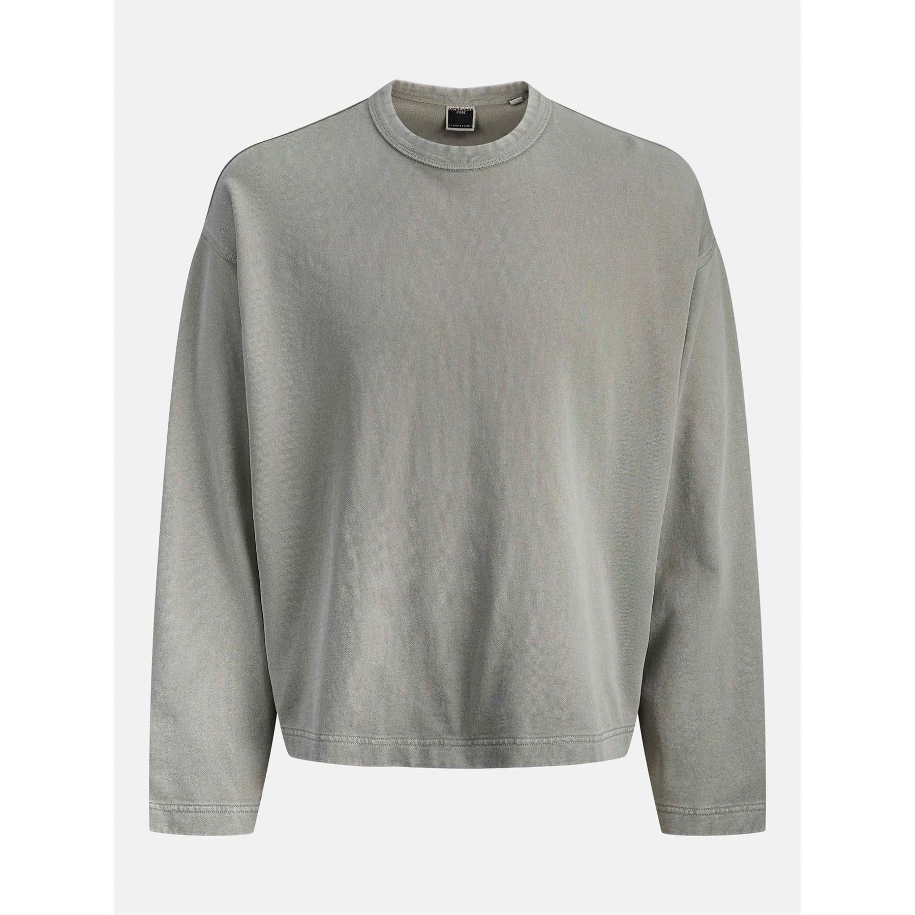 Jack and Jones Athletico Lettering Graphic Long Sleeve Sweatshirt
