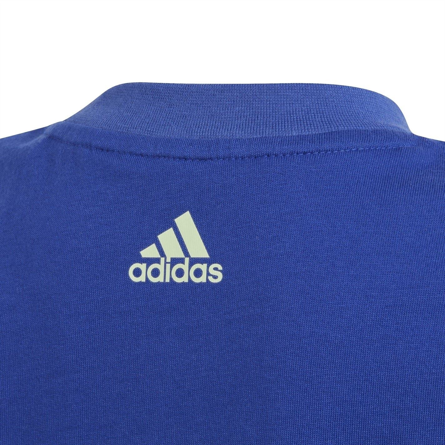 adidas Essentials Logo Tee And Short Set Unisex Infants