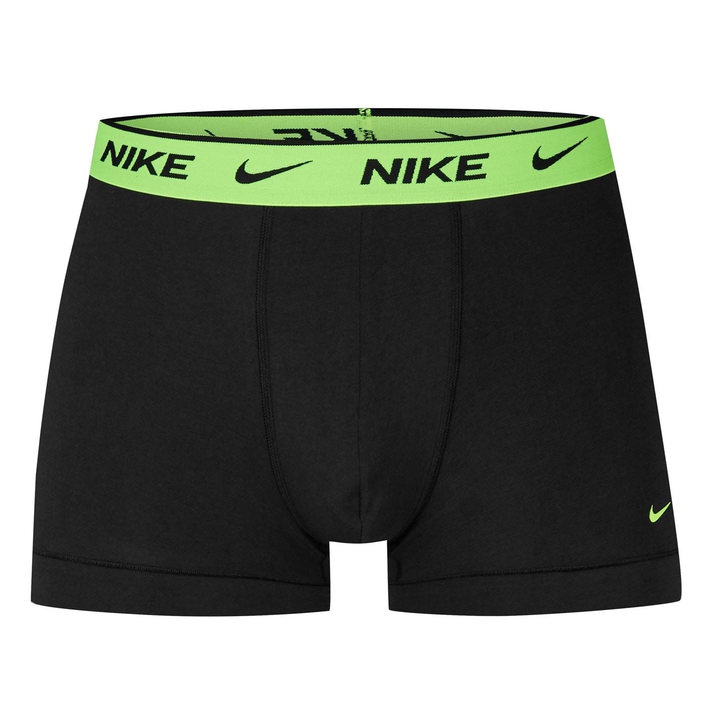 Nike Mens 3 Pack Everyday Cotton Trunks