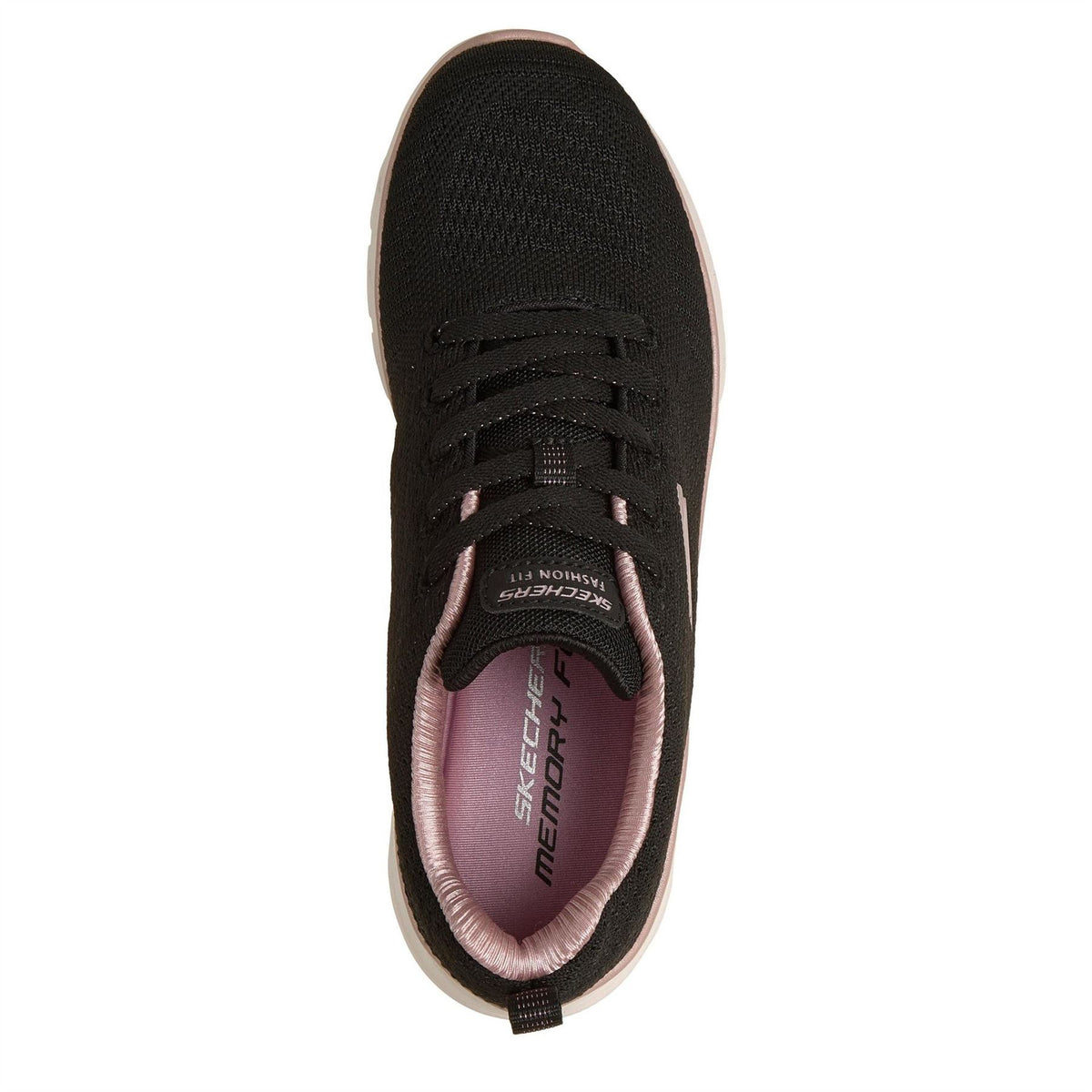 Skechers Fashion Fit 2.0 1¾ Inch Heel Mesh Low Top Trainers