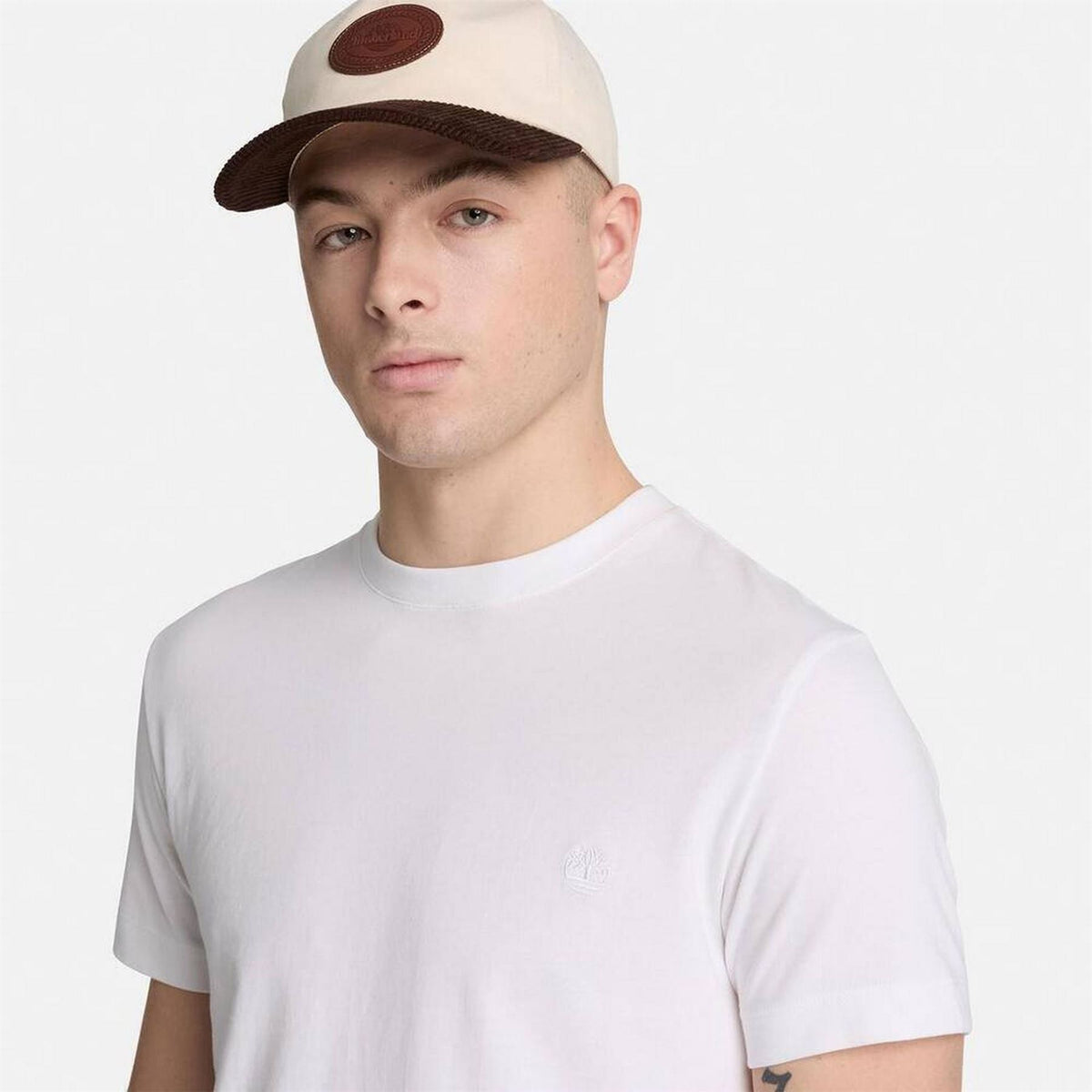 Timberland Dunstan River Timberland Logo Crew Neck Short Sleeve T-Shirt