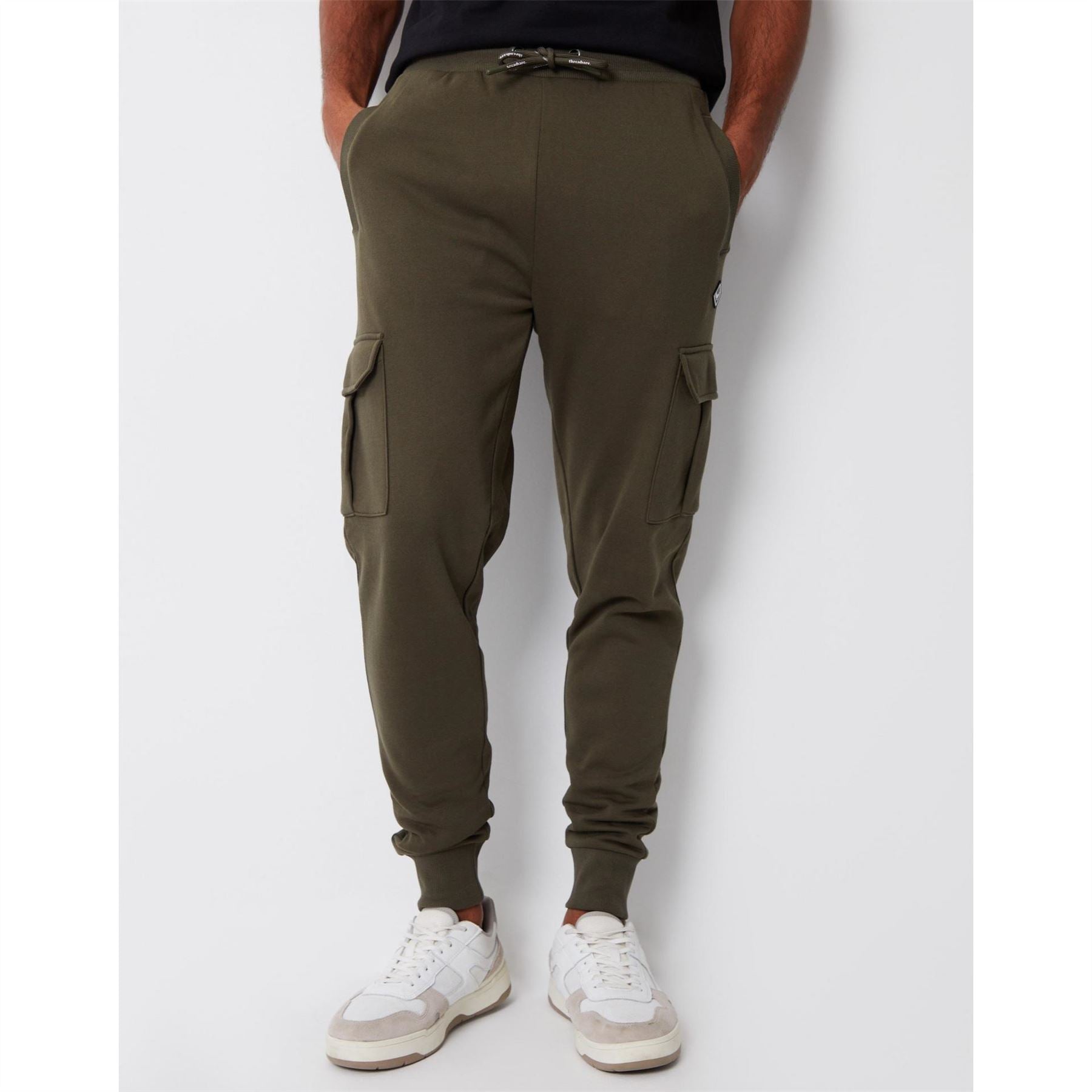 Threadbare Closed Hem Fleece Joggers
