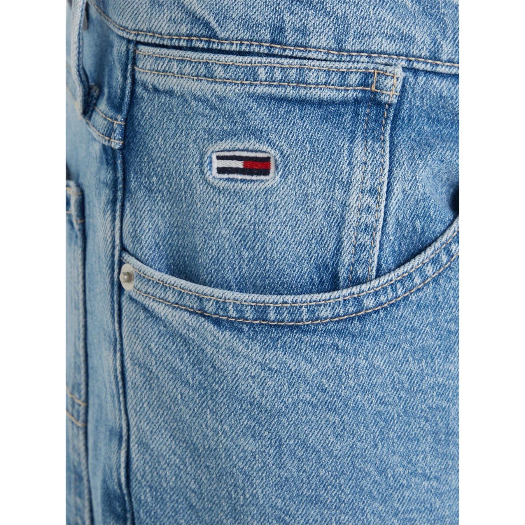 Tommy Jeans Denim Bermuda Shorts Light Wash