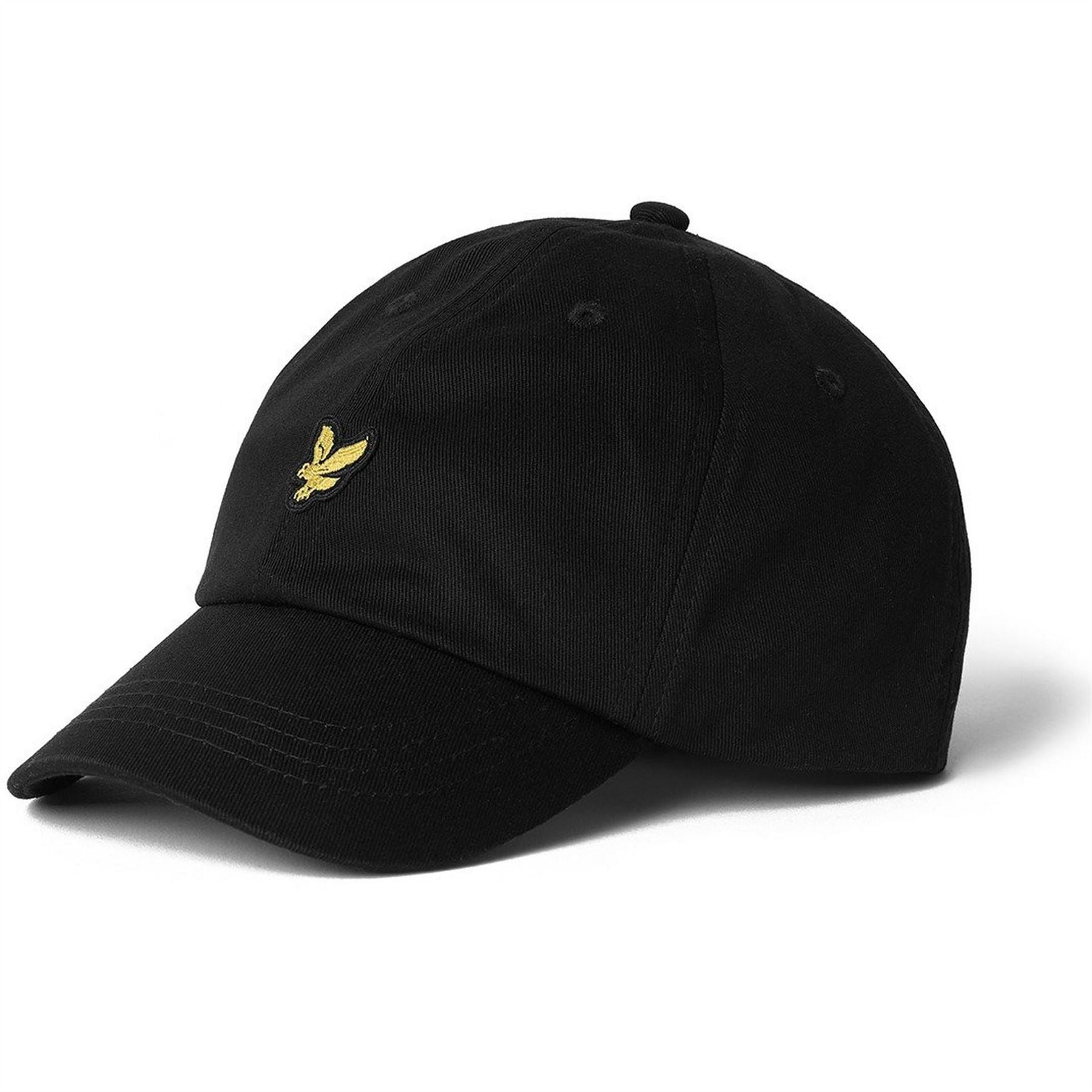 Lyle and Scott Logo Print Curved Brim Dad Cap