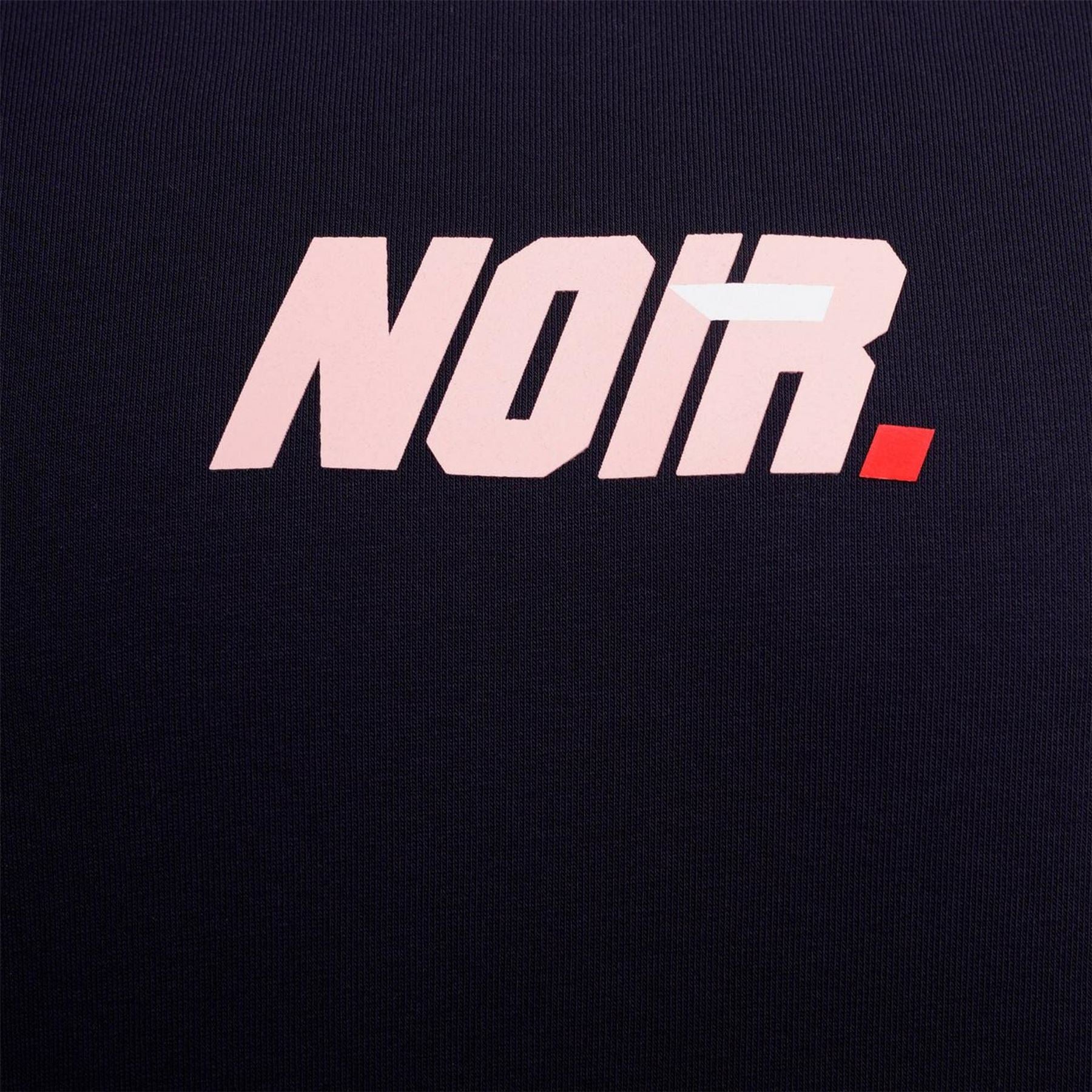 Societe Noir Lavitesse Wordmark Crew Neck Long Sleeve Sweatshirt