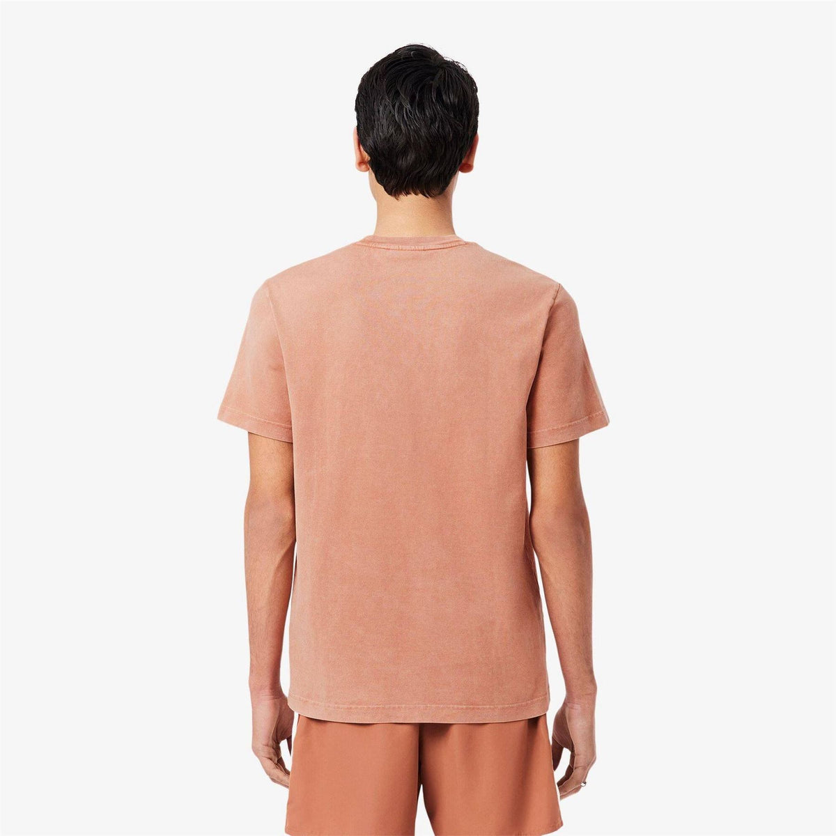Lacoste Washed Effect Heavy Jersey Regular Fit T-Shirt