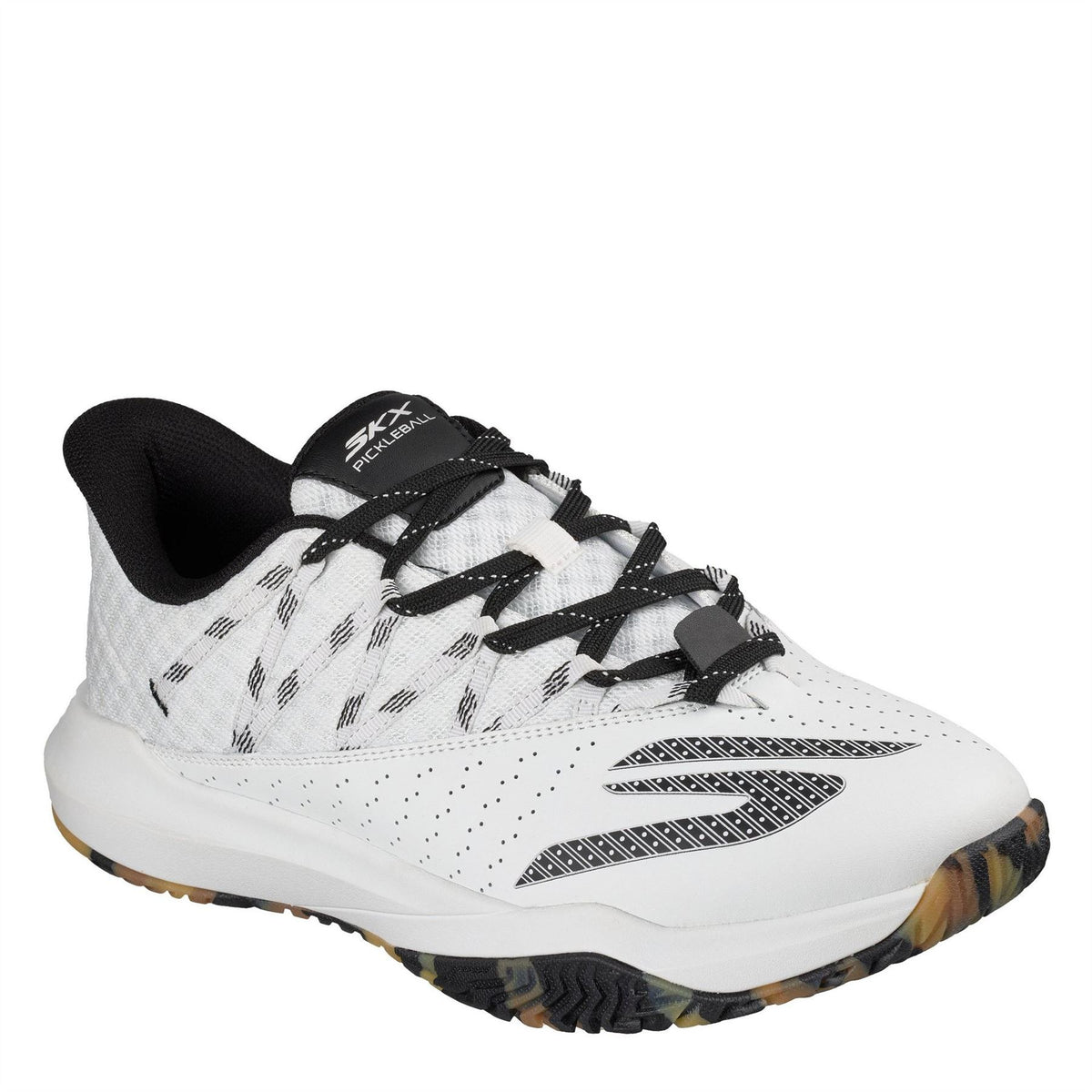 Skechers Viper Court Rally Leather Relaxed Fit Trainers