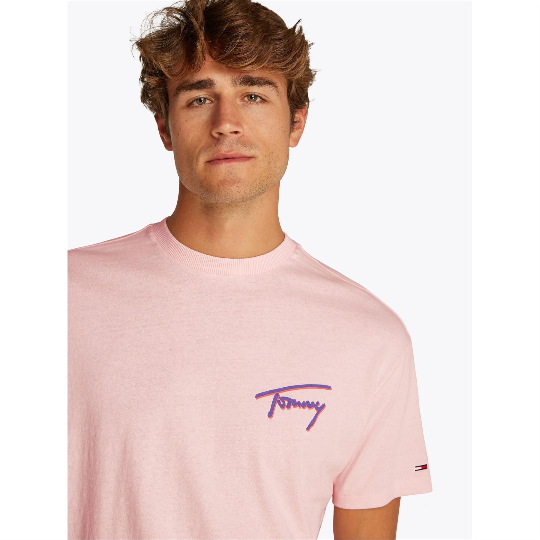 Tommy Jeans Timmy Regular Fit Lettering Graphic T-Shirt